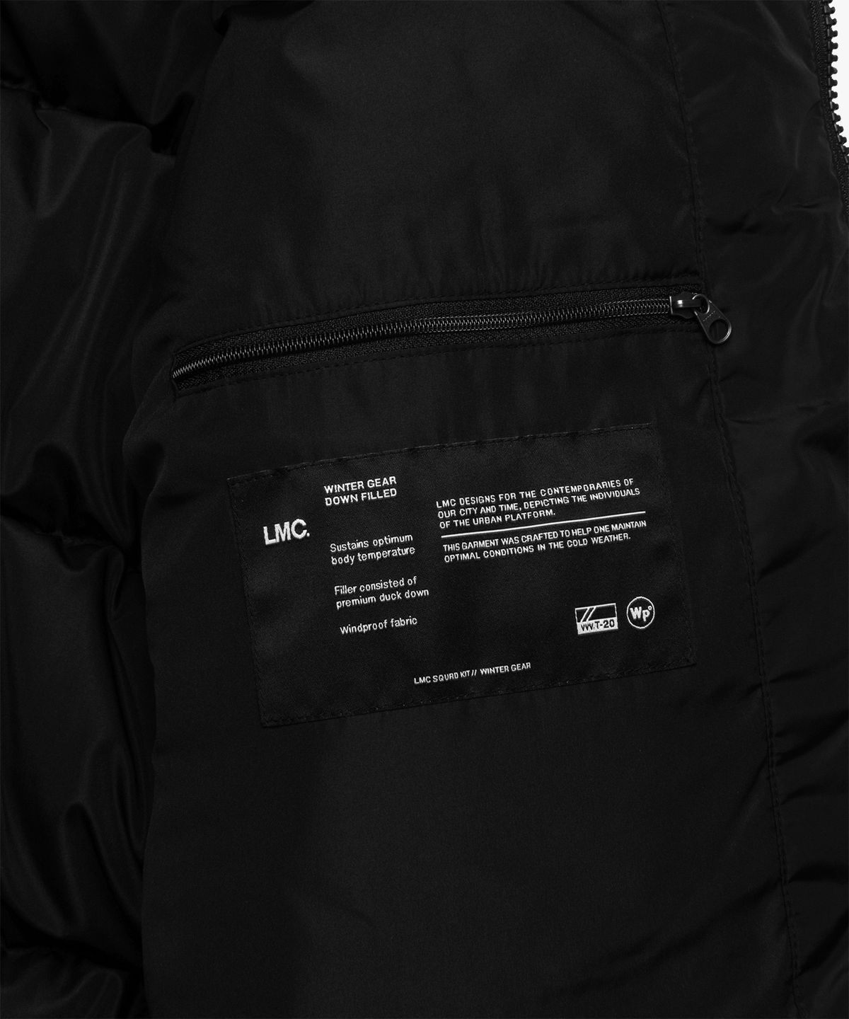 엘엠씨(LMC) OG PUFFER DUCK DOWN PARKA black