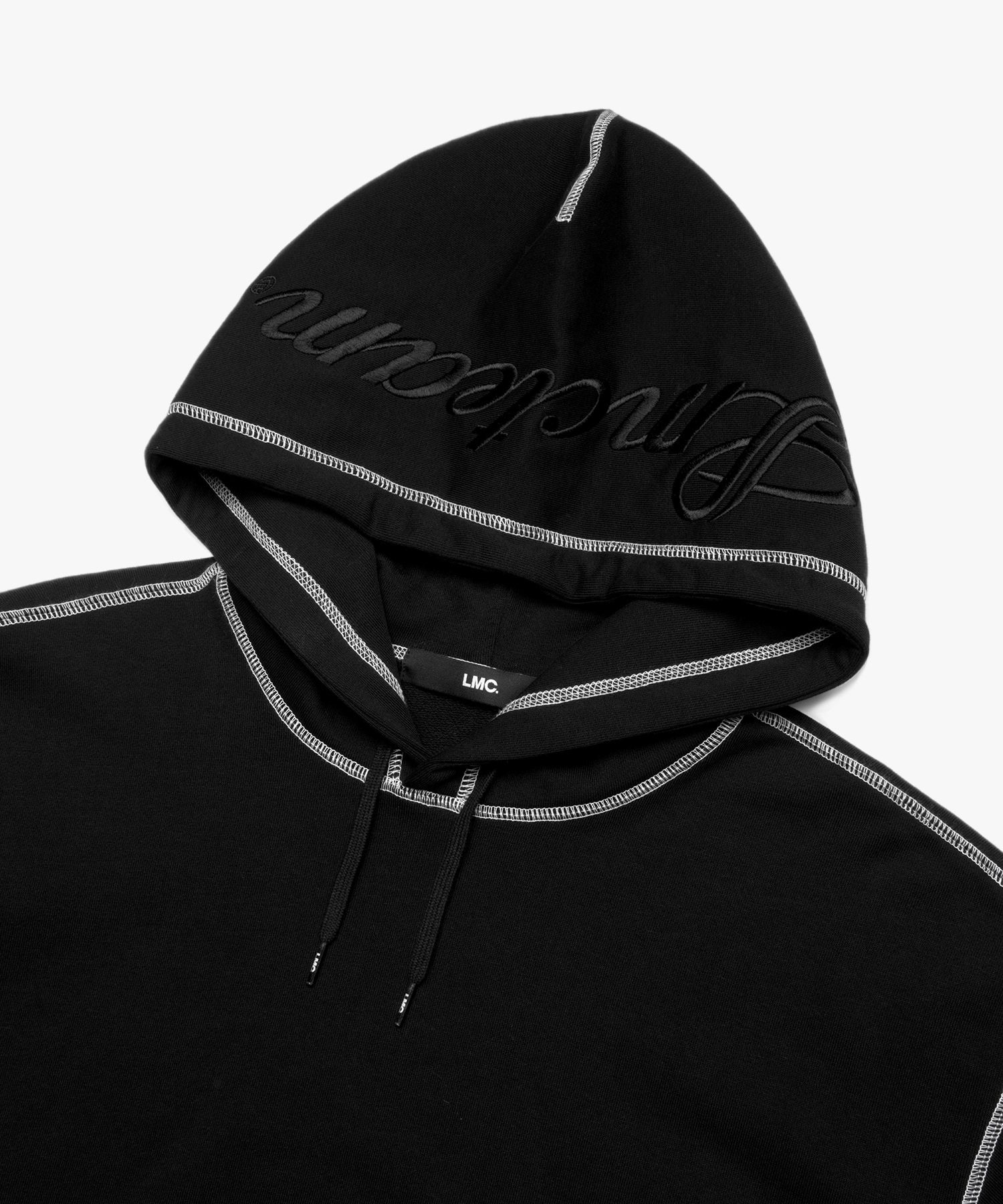 [ LMC ]★LMC CONTRAST STITCH HOODIE MUSINSA | LMC LMC CONTRAST STITCH HOODIE black