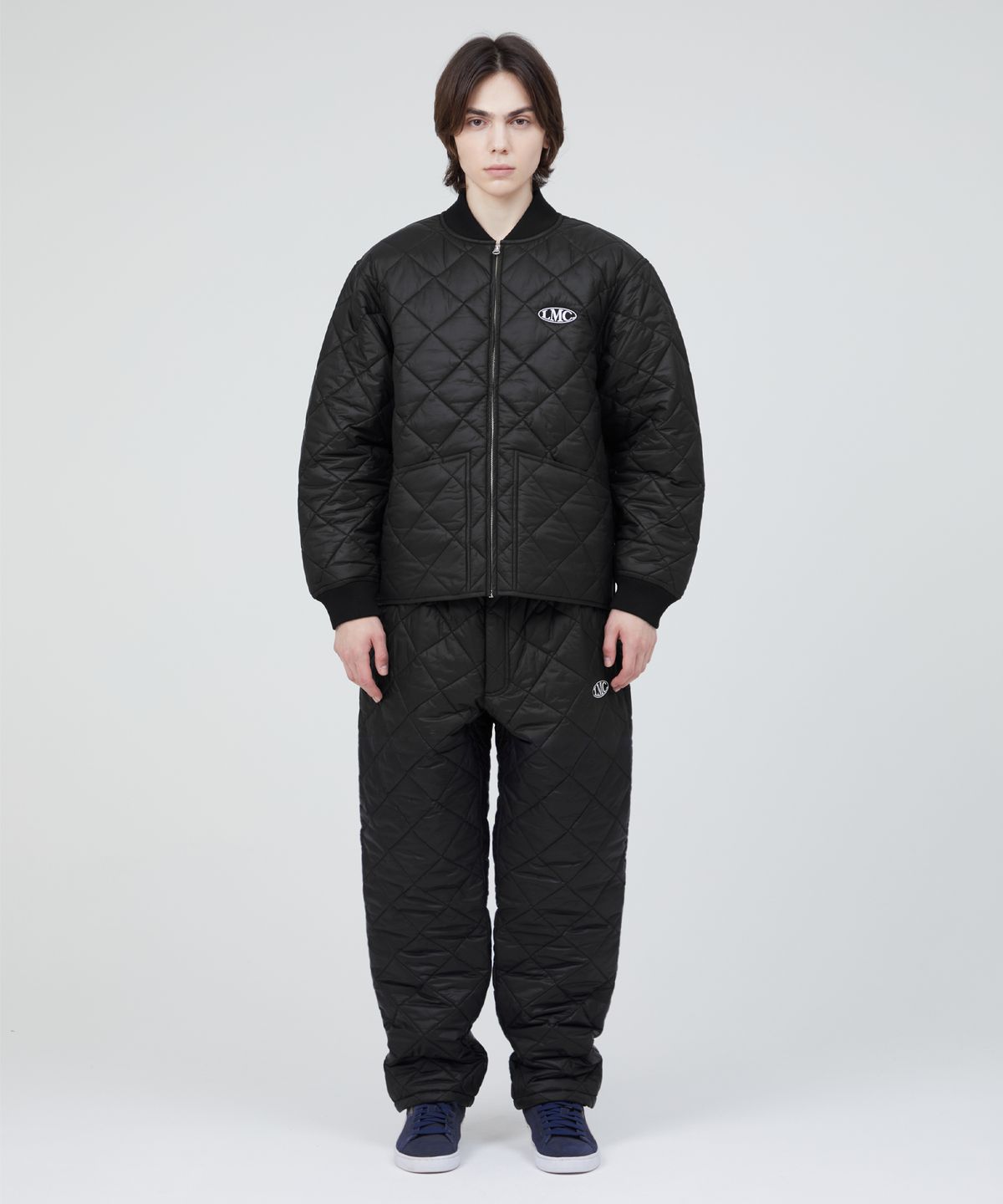 엘엠씨(LMC) LMC OVAL QUILTED JACKET black