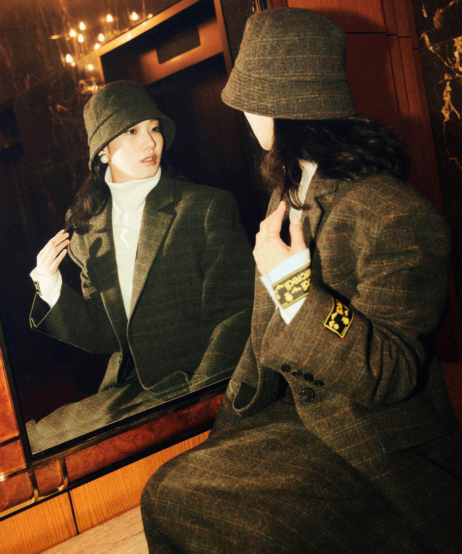 MUSINSA | MARDI MERCREDI WOOL OVERSIZED BLAZER SINGLE