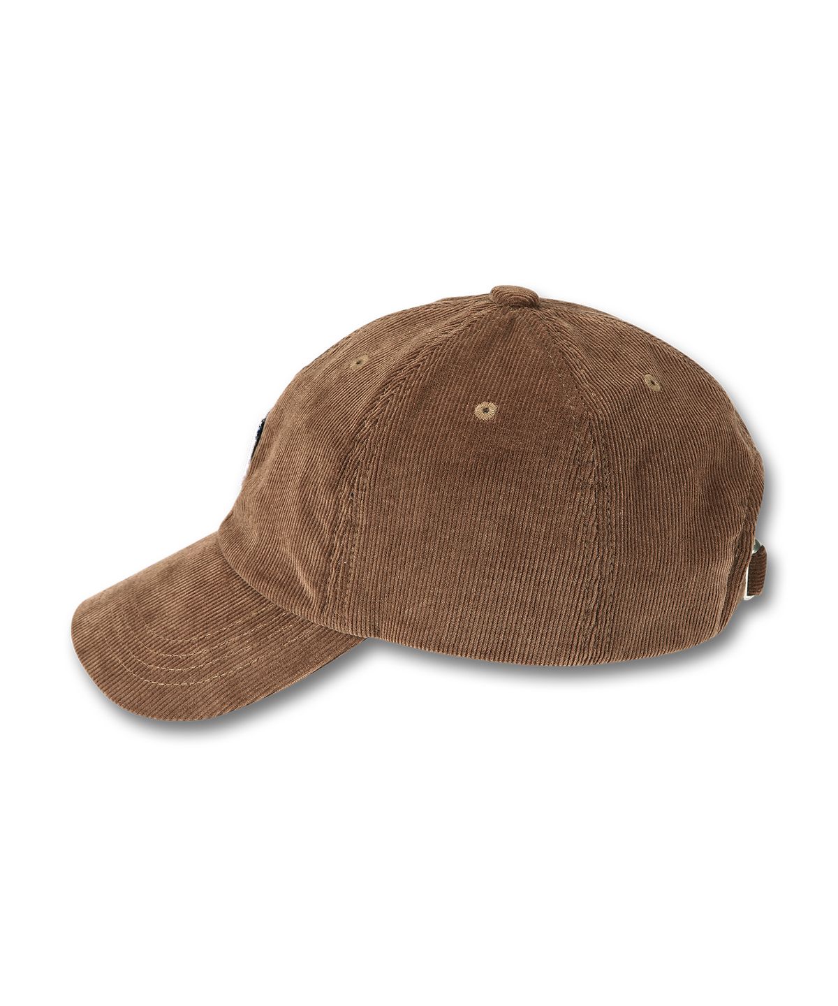 돌핀웨이브어패럴(DOLPHIN WAVE APPAREL) 돌고래 자수와펜 코듀로이 볼캡 카멜