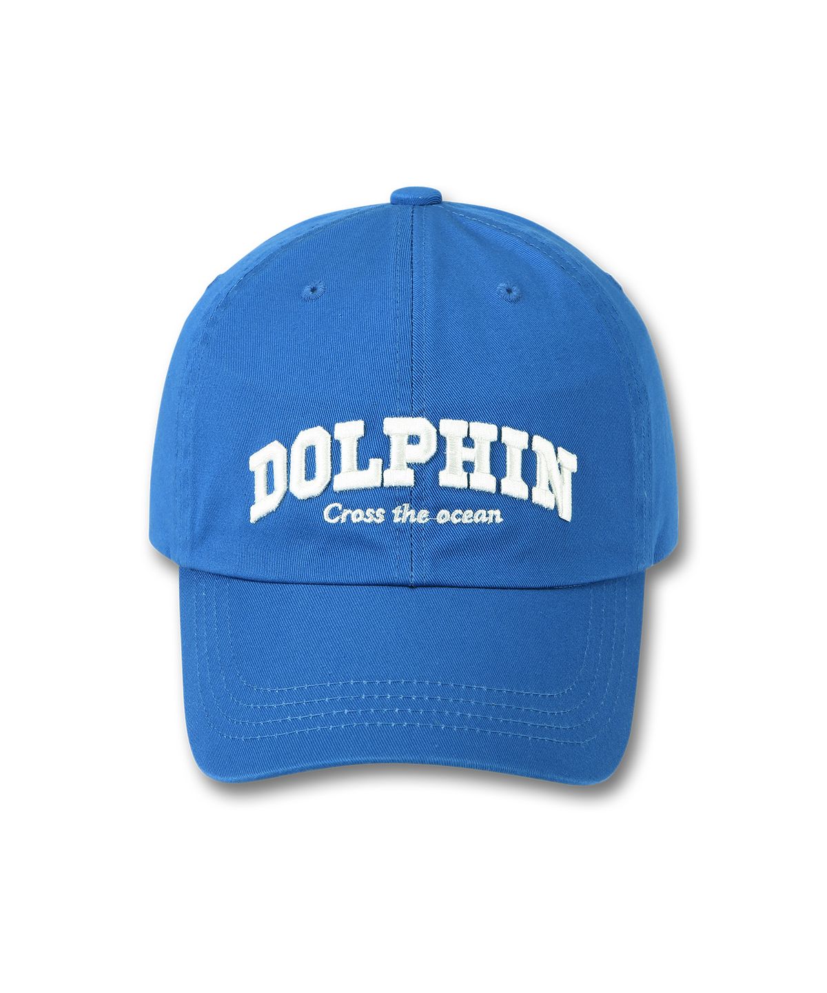 돌핀웨이브어패럴(DOLPHIN WAVE APPAREL) 돌핀 어센틱 로고 볼캡 블루