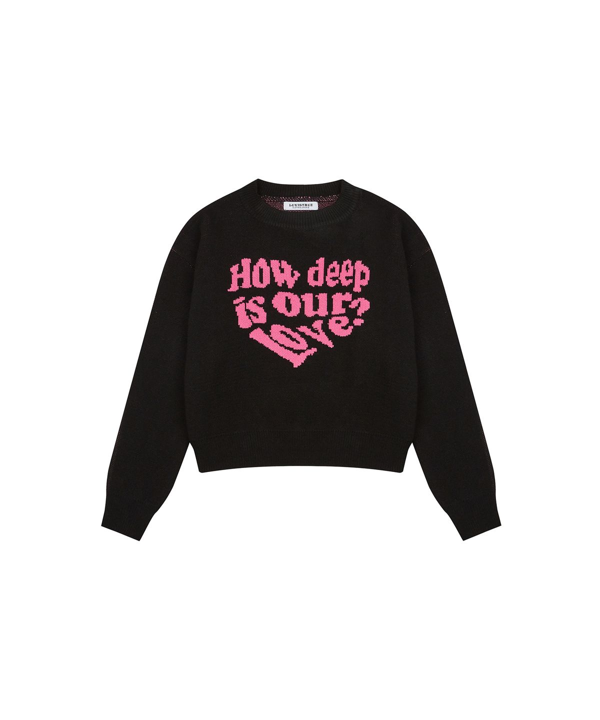 러브이즈트루(LUVISTRUE) MV LOVE KNIT(PINK)