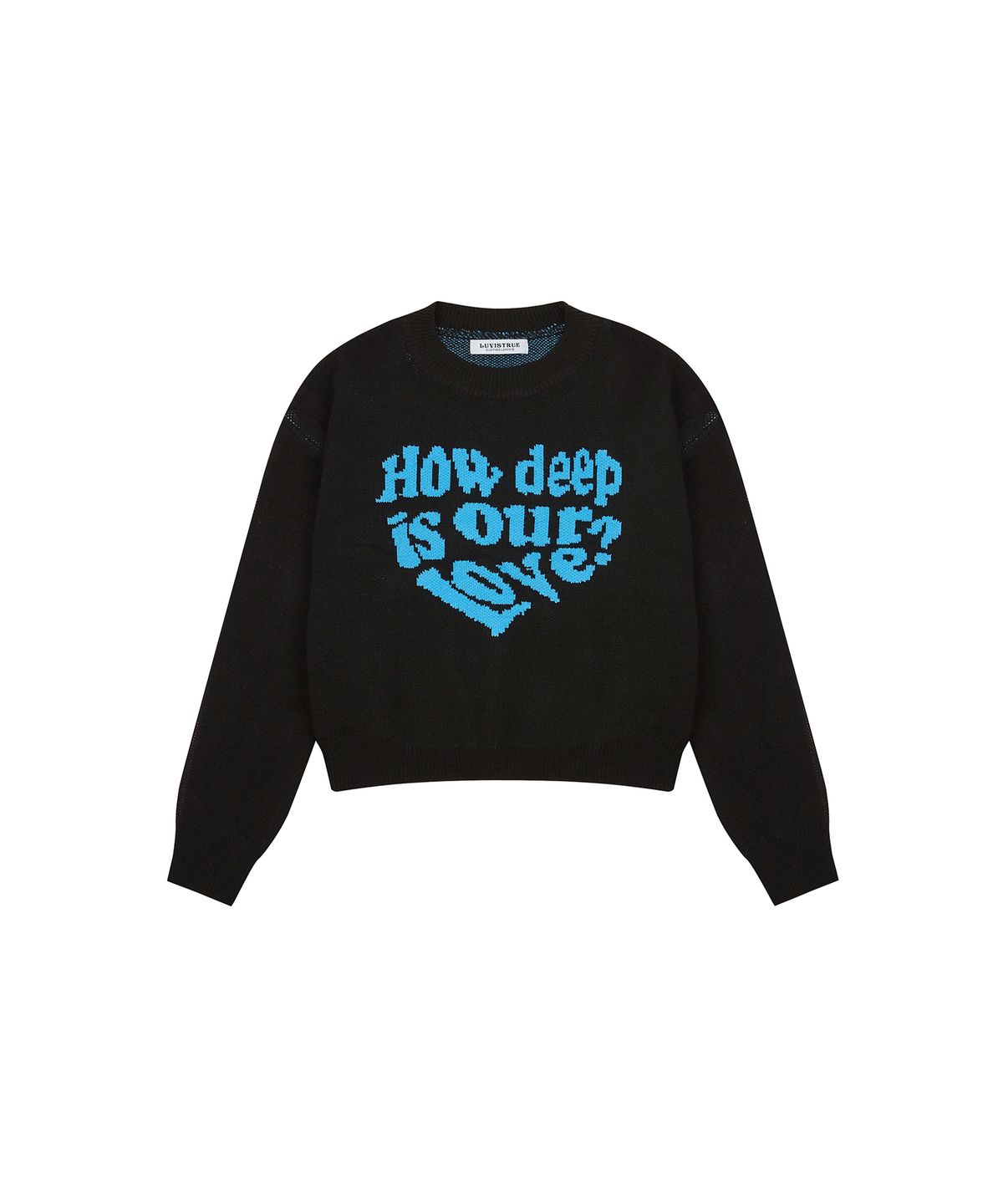 러브이즈트루(LUVISTRUE) MV LOVE KNIT(BLUE)