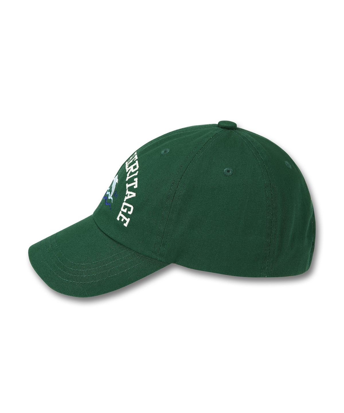 돌핀웨이브어패럴(DOLPHIN WAVE APPAREL) 오션 헤리티지 돌고래 볼캡 딥그린