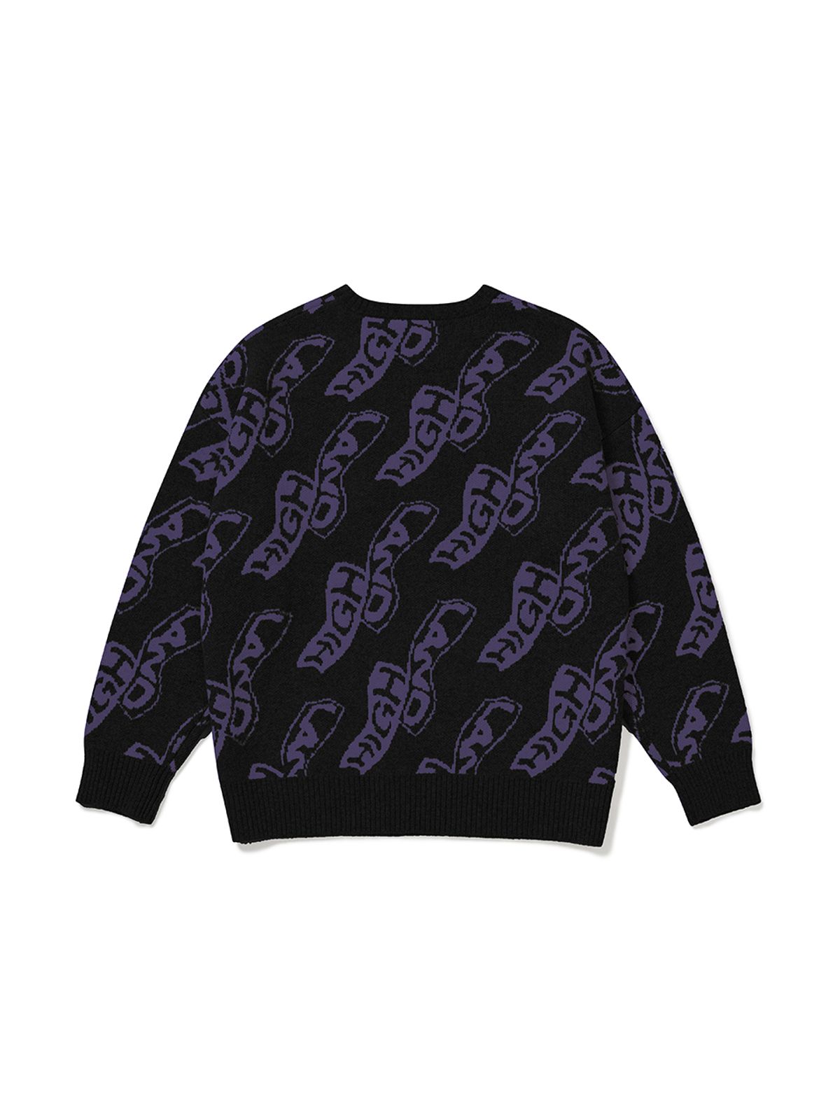 하이랜드 델리 앤 그로서리(HIGHLAND DELI AND GROCERY) Jacquard Knit Pullover Black