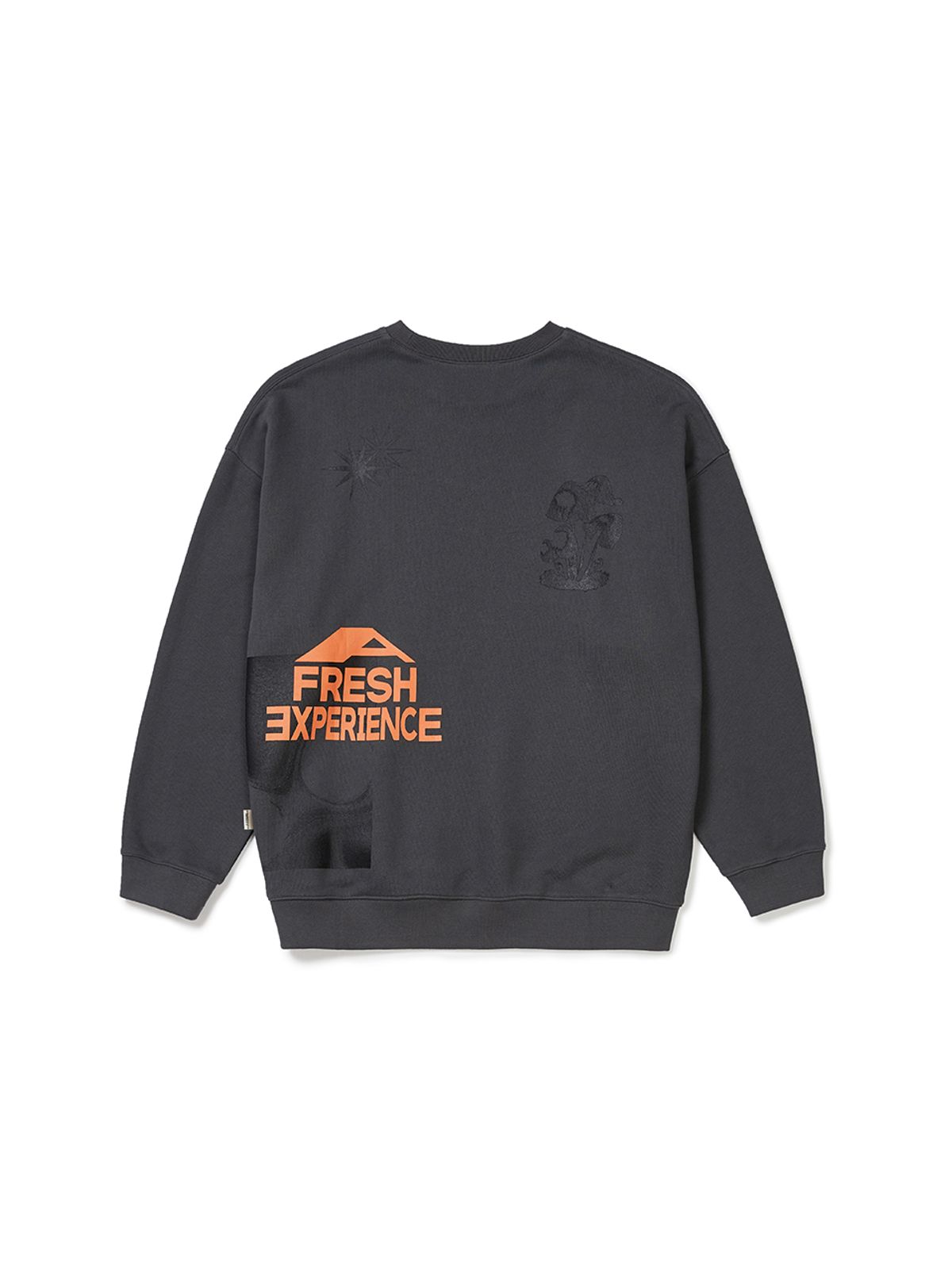 하이랜드 델리 앤 그로서리(HIGHLAND DELI AND GROCERY) Stamp Sweatshirts  Charcoal