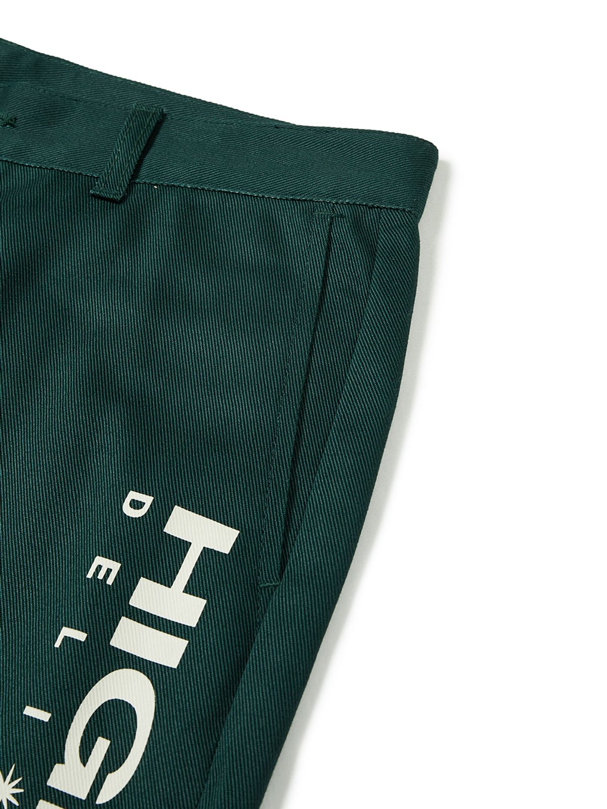 하이랜드 델리 앤 그로서리(HIGHLAND DELI AND GROCERY) Graphic Work Pants Green