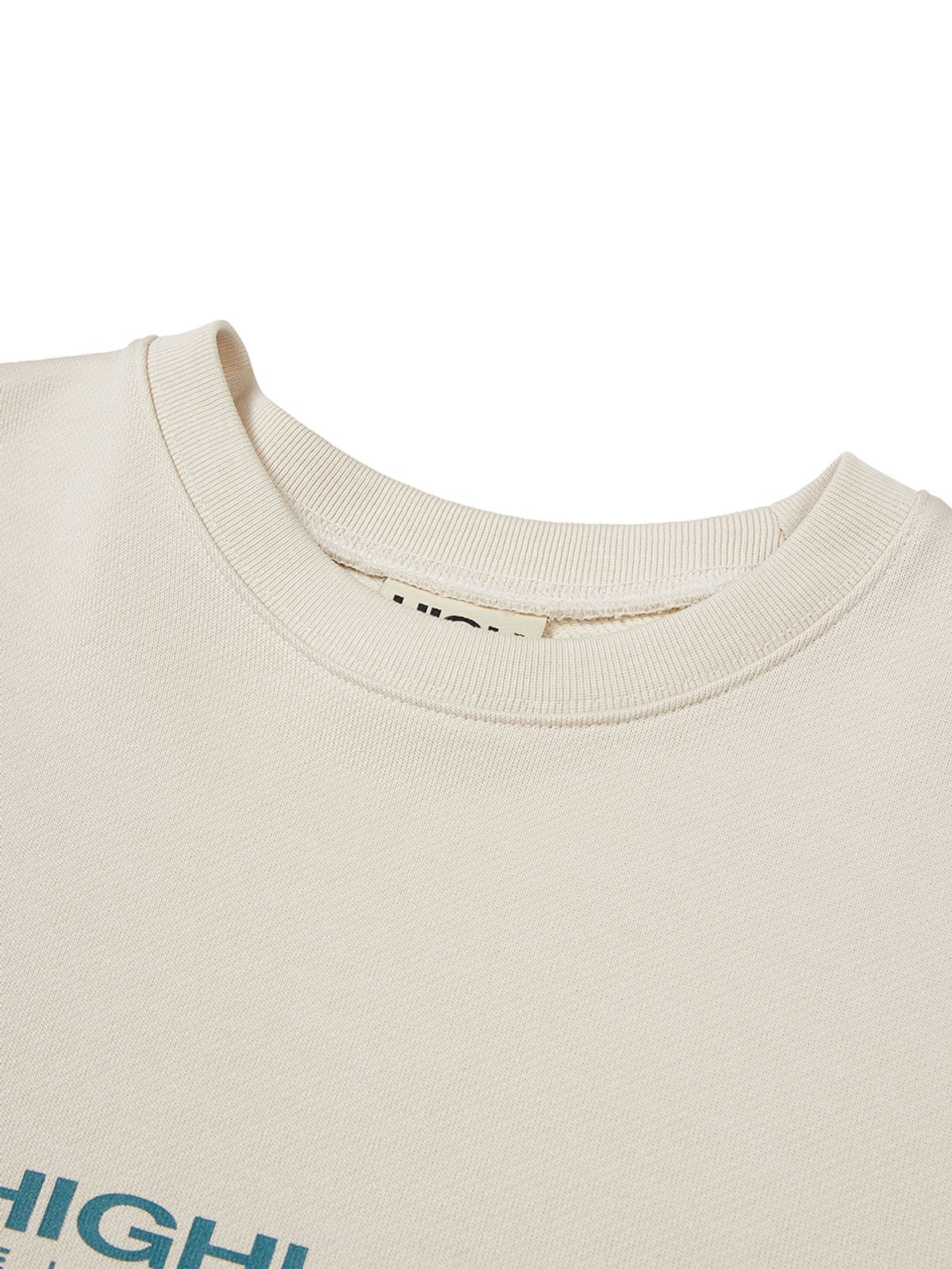 하이랜드 델리 앤 그로서리(HIGHLAND DELI AND GROCERY) Stamp Sweatshirts  Cream