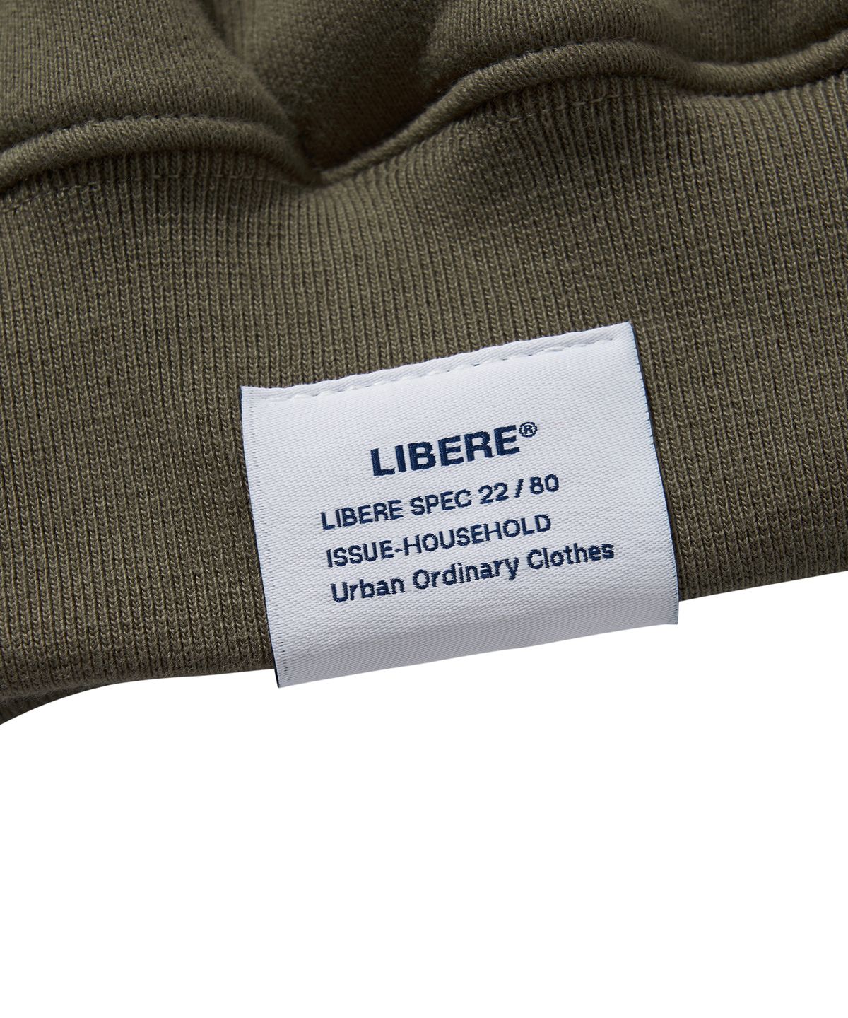 리베레(LIBERE) H LOGO HOODIE / KHAKI