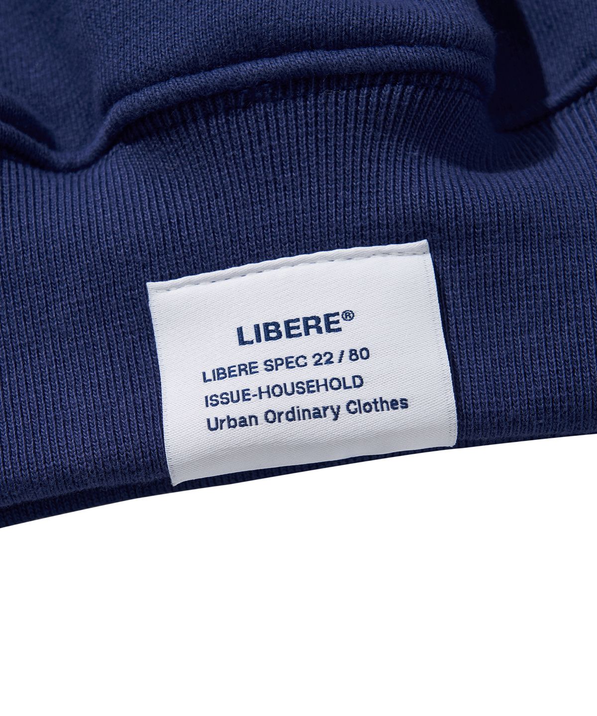 리베레(LIBERE) LOGO SWEATSHIRT 2 / NAVY