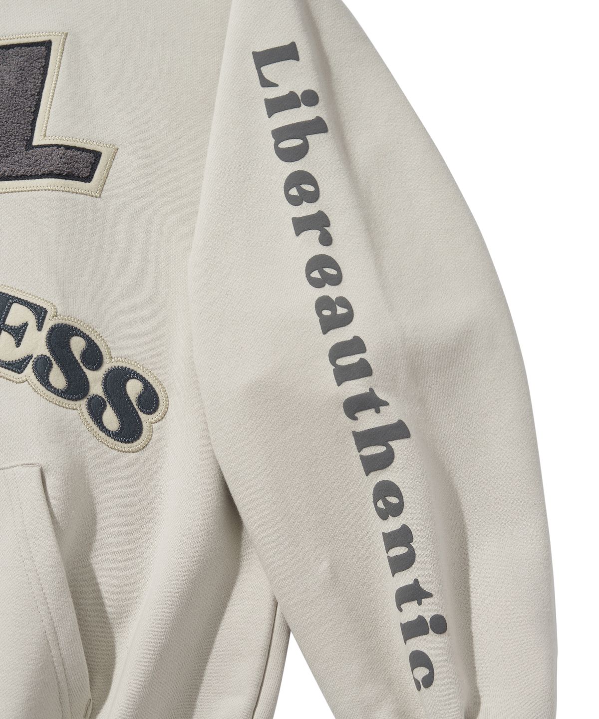 리베레(LIBERE) W.L HOODIE / LIGHT GRAY