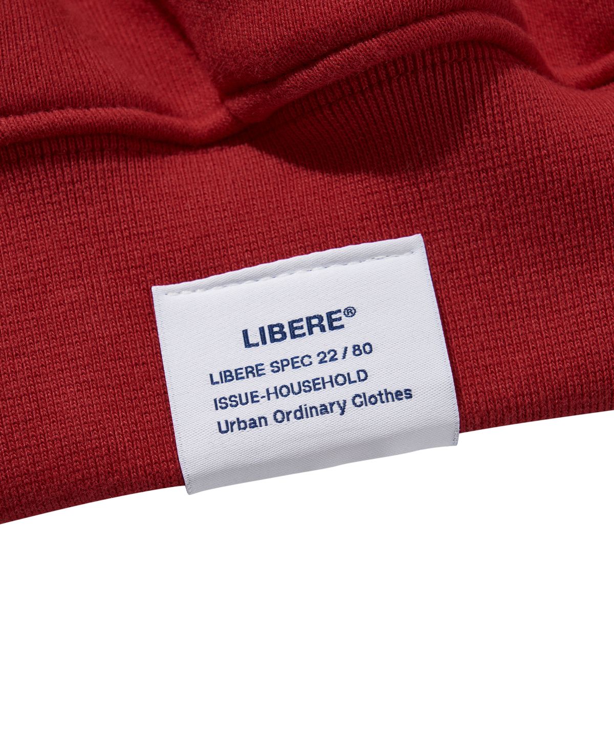 리베레(LIBERE) W.L HOODIE / RED