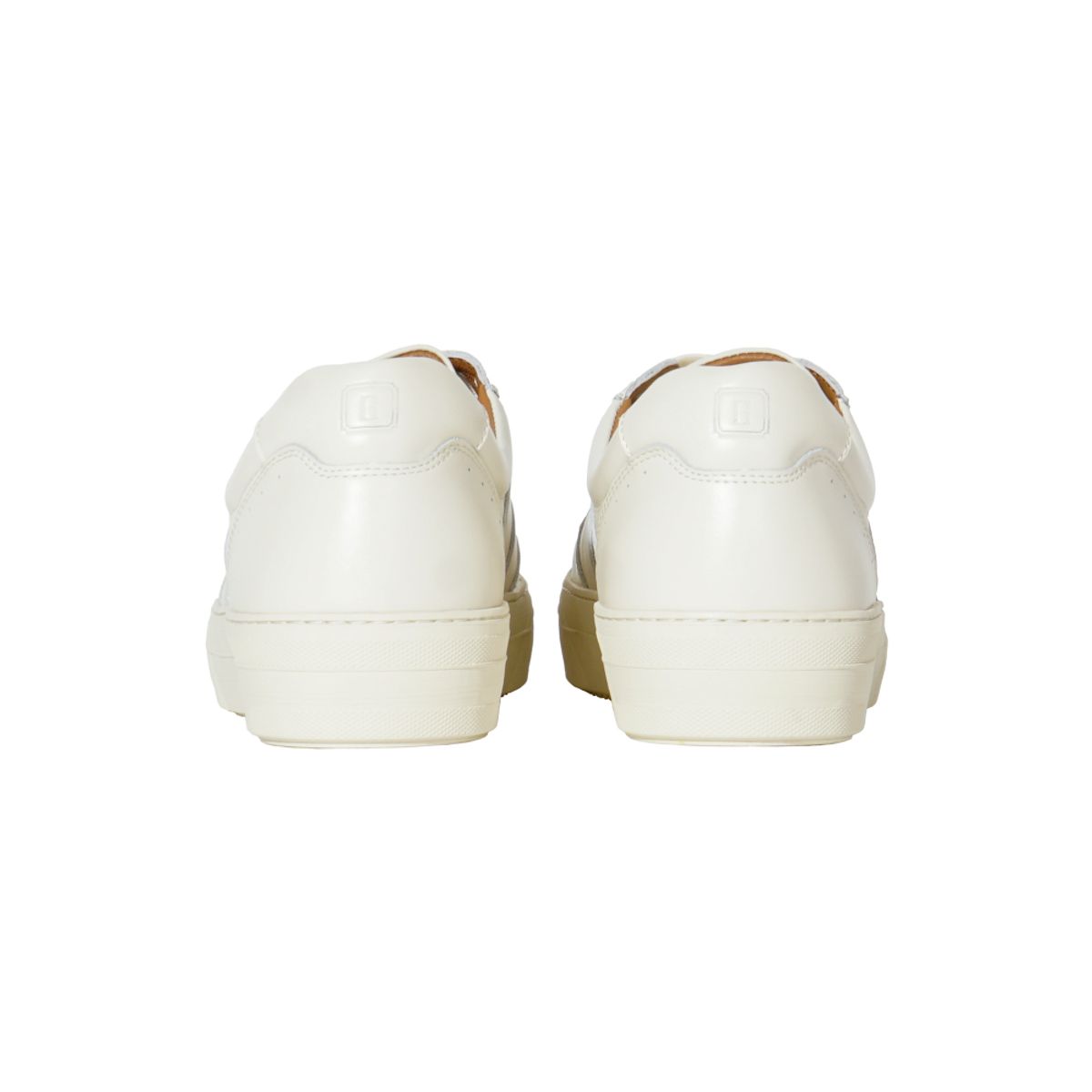 길프(GUILF) Chester Retro Sneakers in Kipskin Ivory