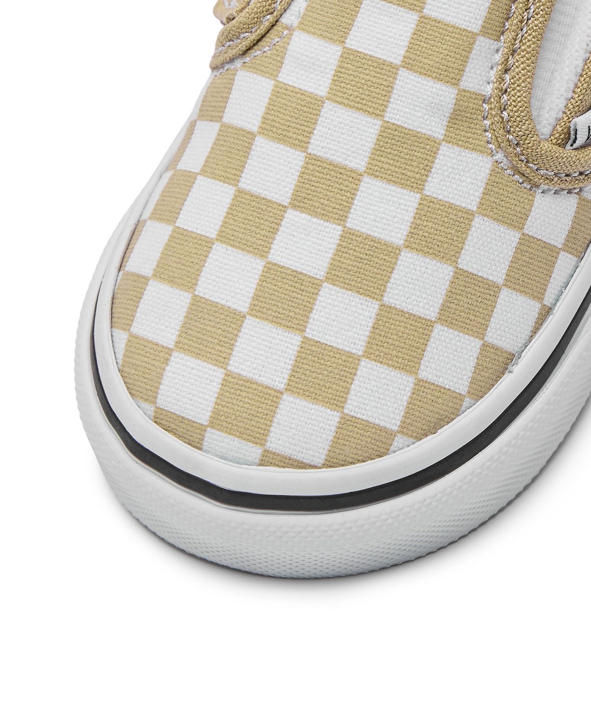 반스 키즈(VANS KIDS) 슬립온 V 토들러 - (체커보드) 콘스토크