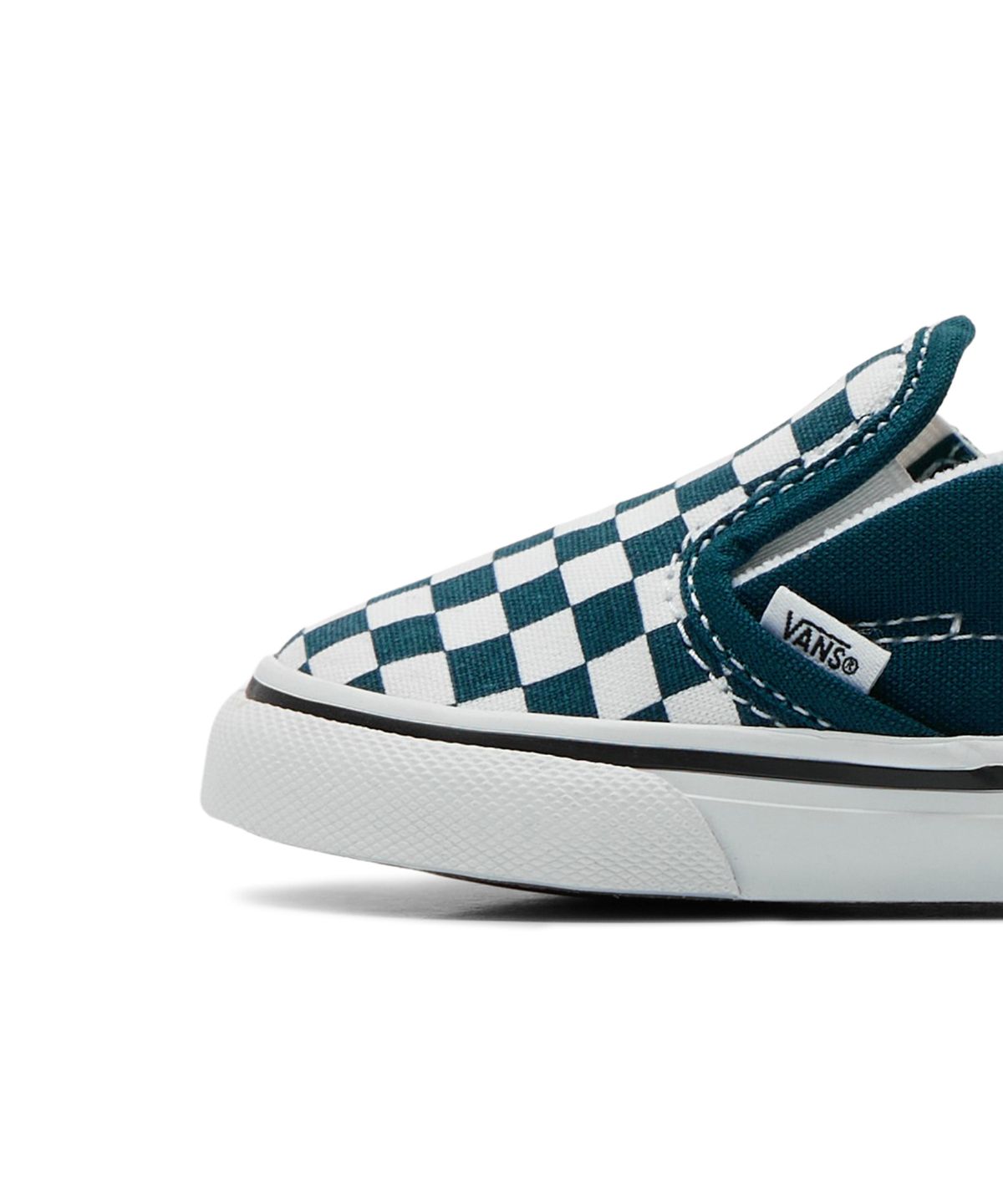 반스 키즈(VANS KIDS) 슬립온 V 토들러 - (체커보드) 딥틸