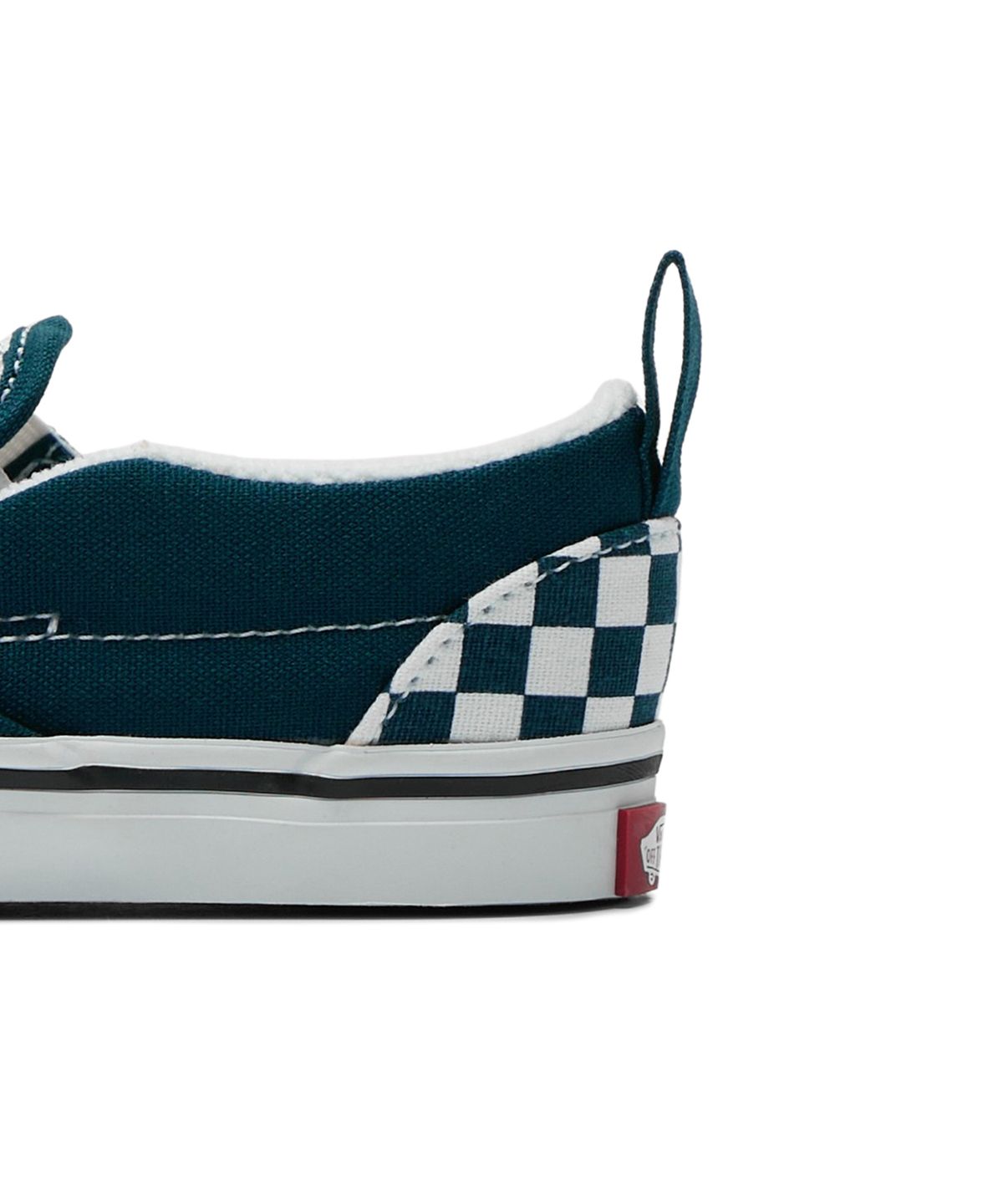 반스 키즈(VANS KIDS) 슬립온 V 토들러 - (체커보드) 딥틸
