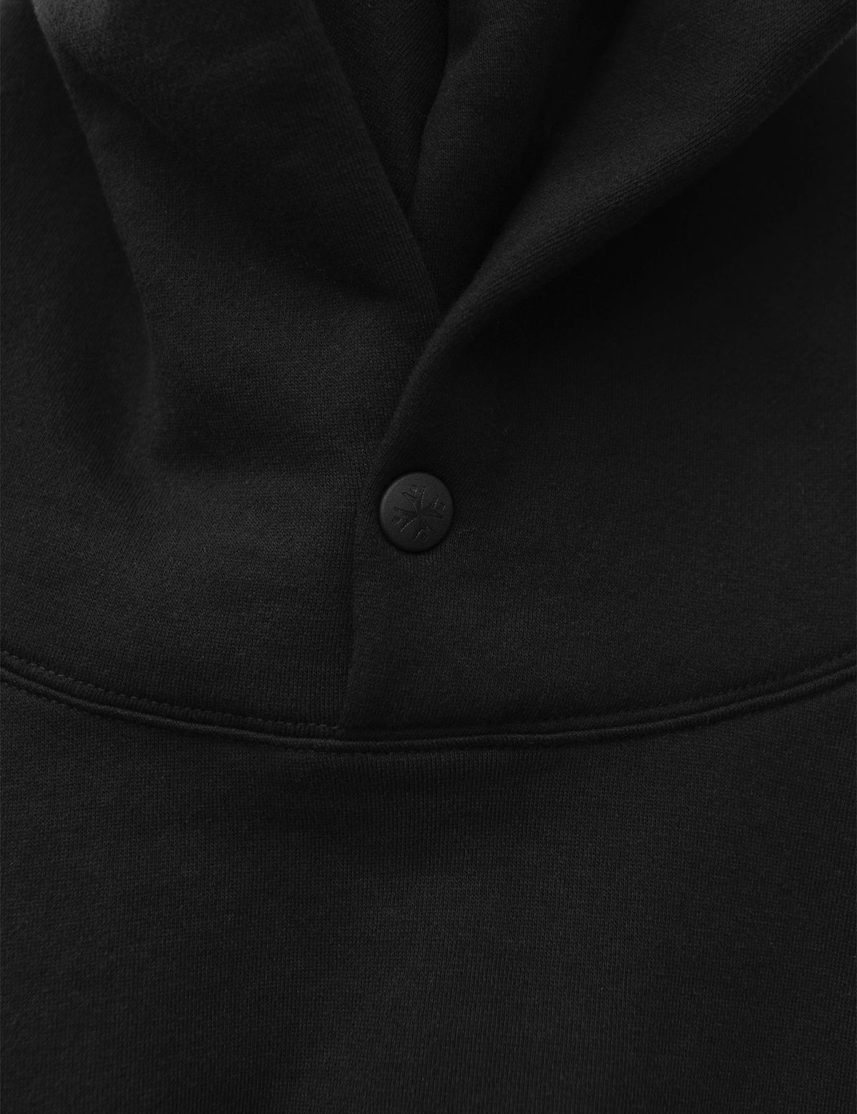 펀치드렁크파티즈(PUNCH DRUNK PARTIES) Circle Logo Oversized Hoodie (BLACK)