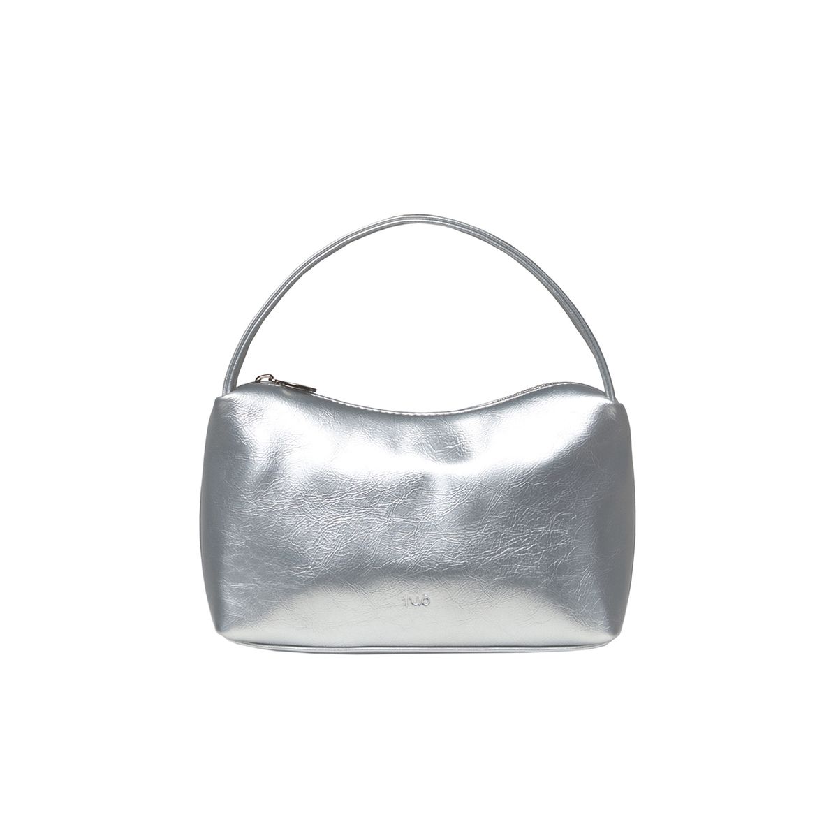 투오(TUO) PUDDING BAG_GLOSSY SILVER