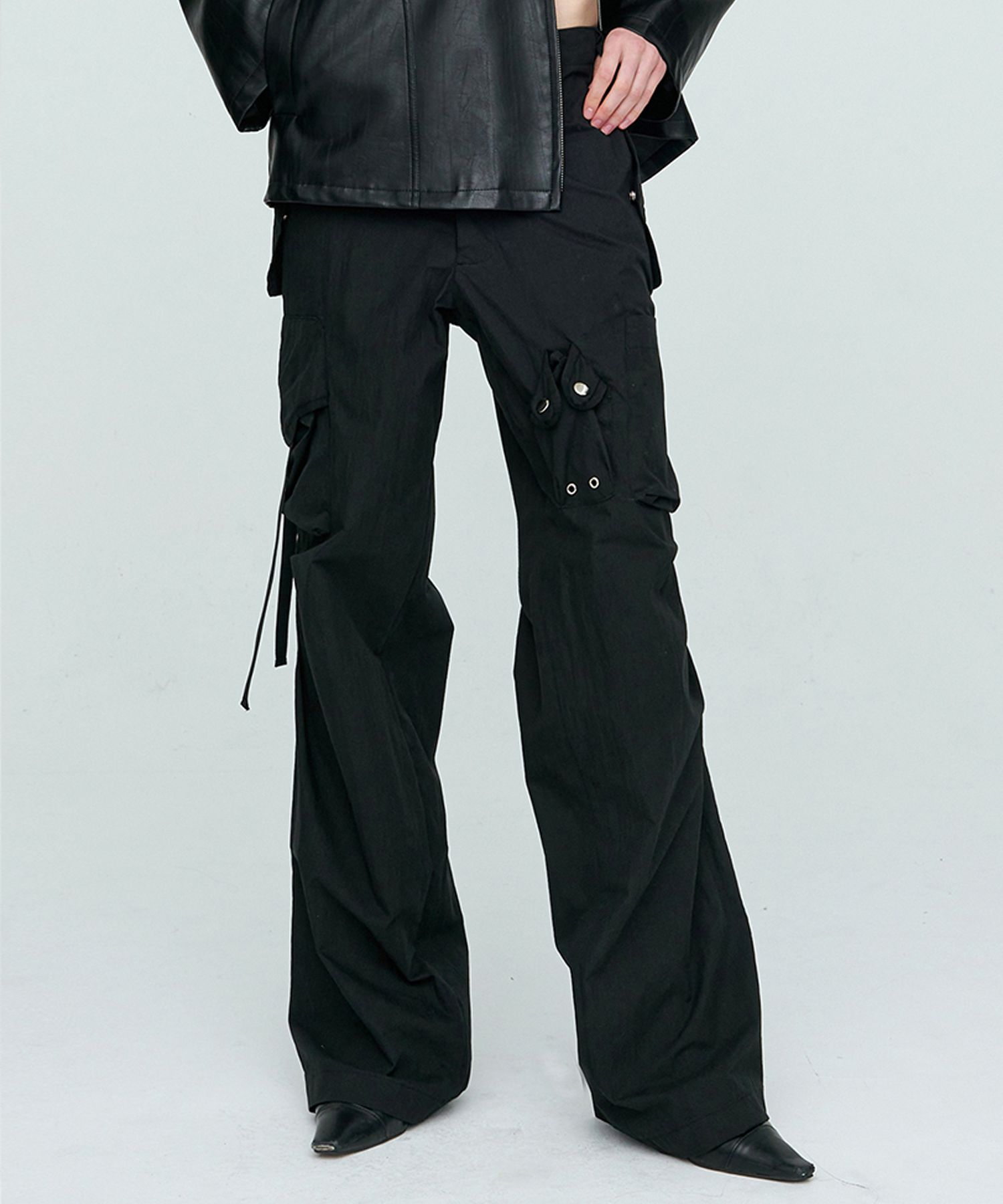 パンツ NACHE STRAP CARGO PANTS size 2 MUSINSA公式 | NACHE STRAP CARGO PANTS (UNISEX) CHARCOAL