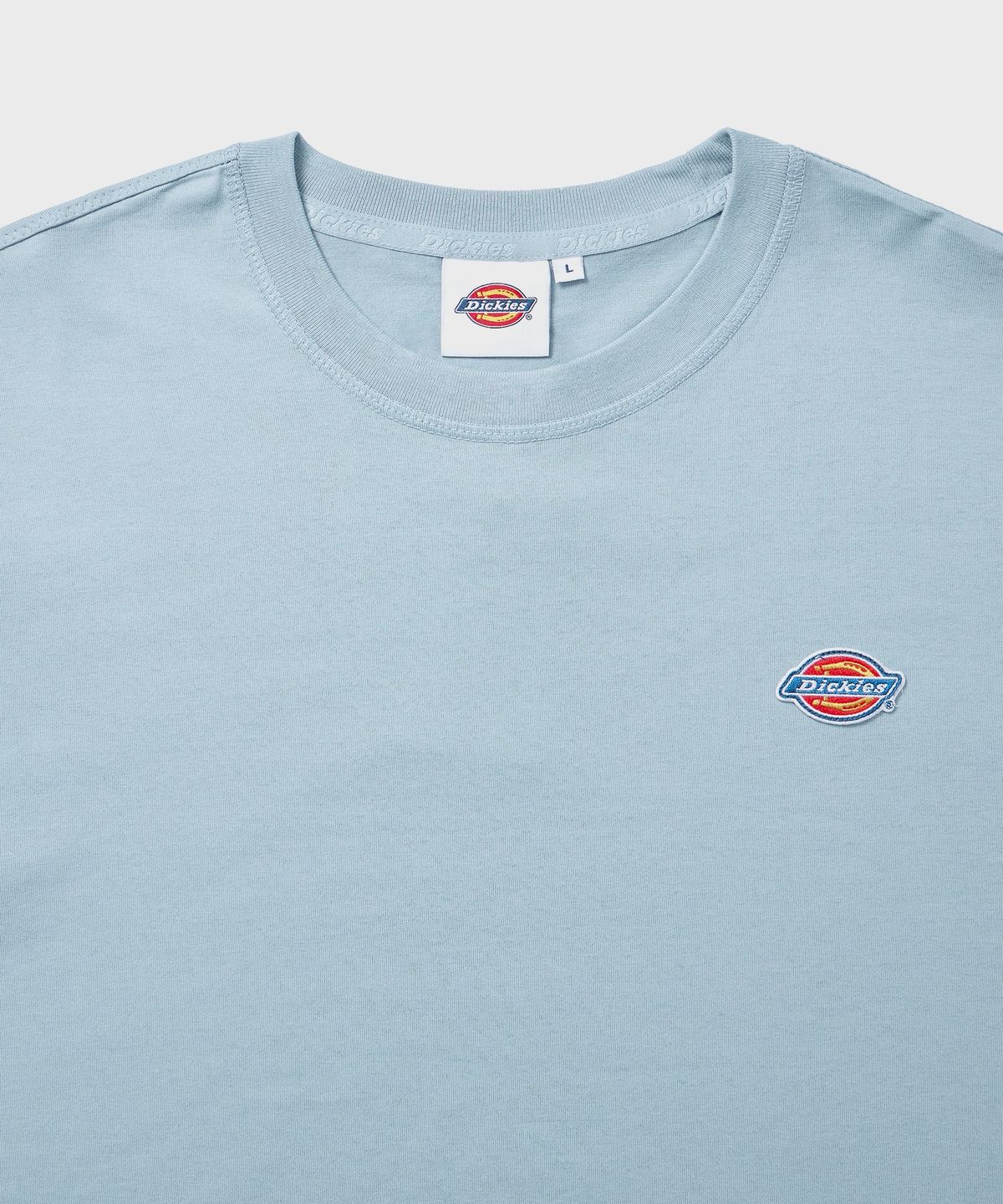 디키즈(DICKIES) 릴렉스드 스몰 로고 티셔츠 Ashley Blue