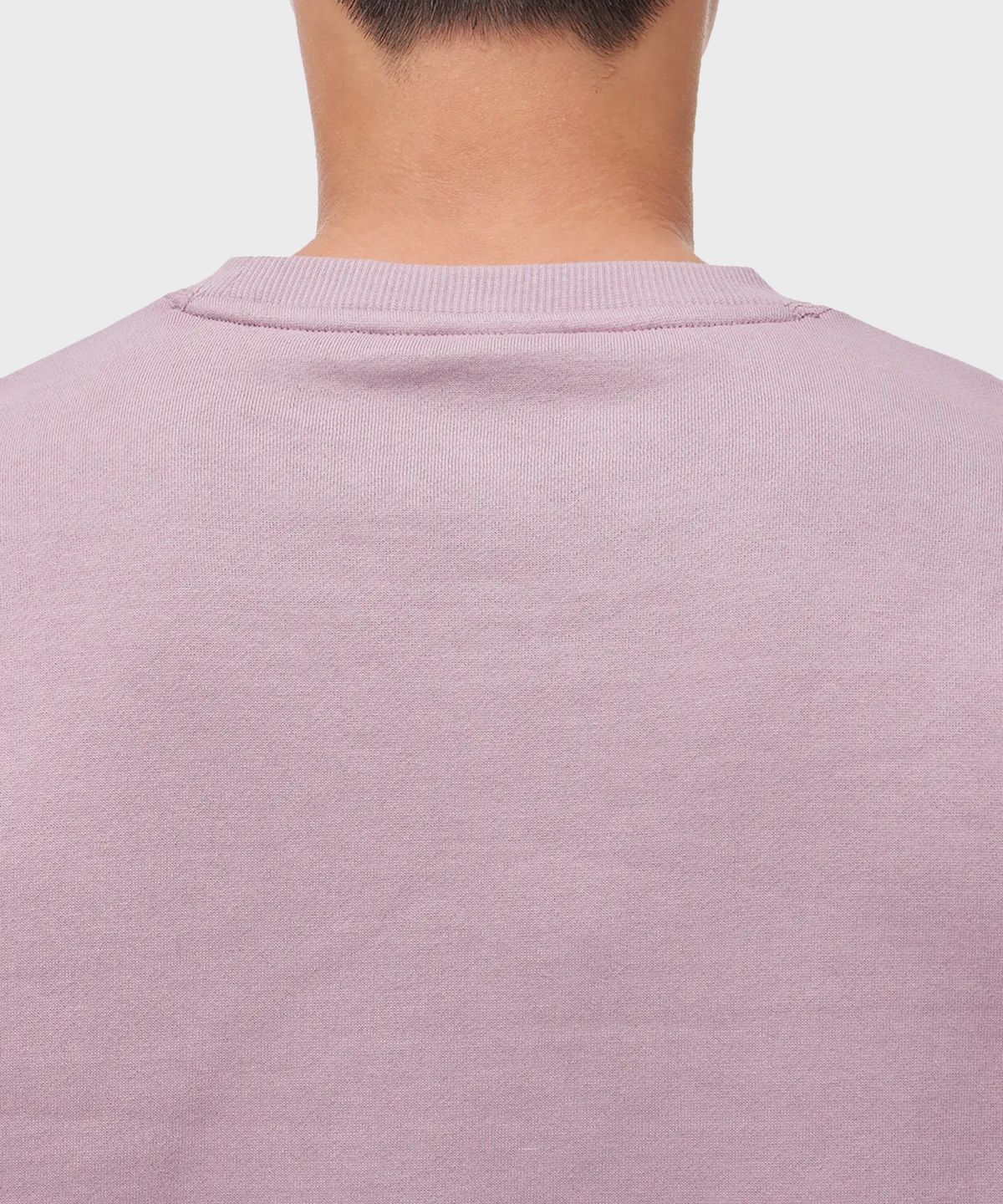 디키즈(DICKIES) 플리스 OX 칼라 로고 릴렉스드 크루넥 Elderberry
