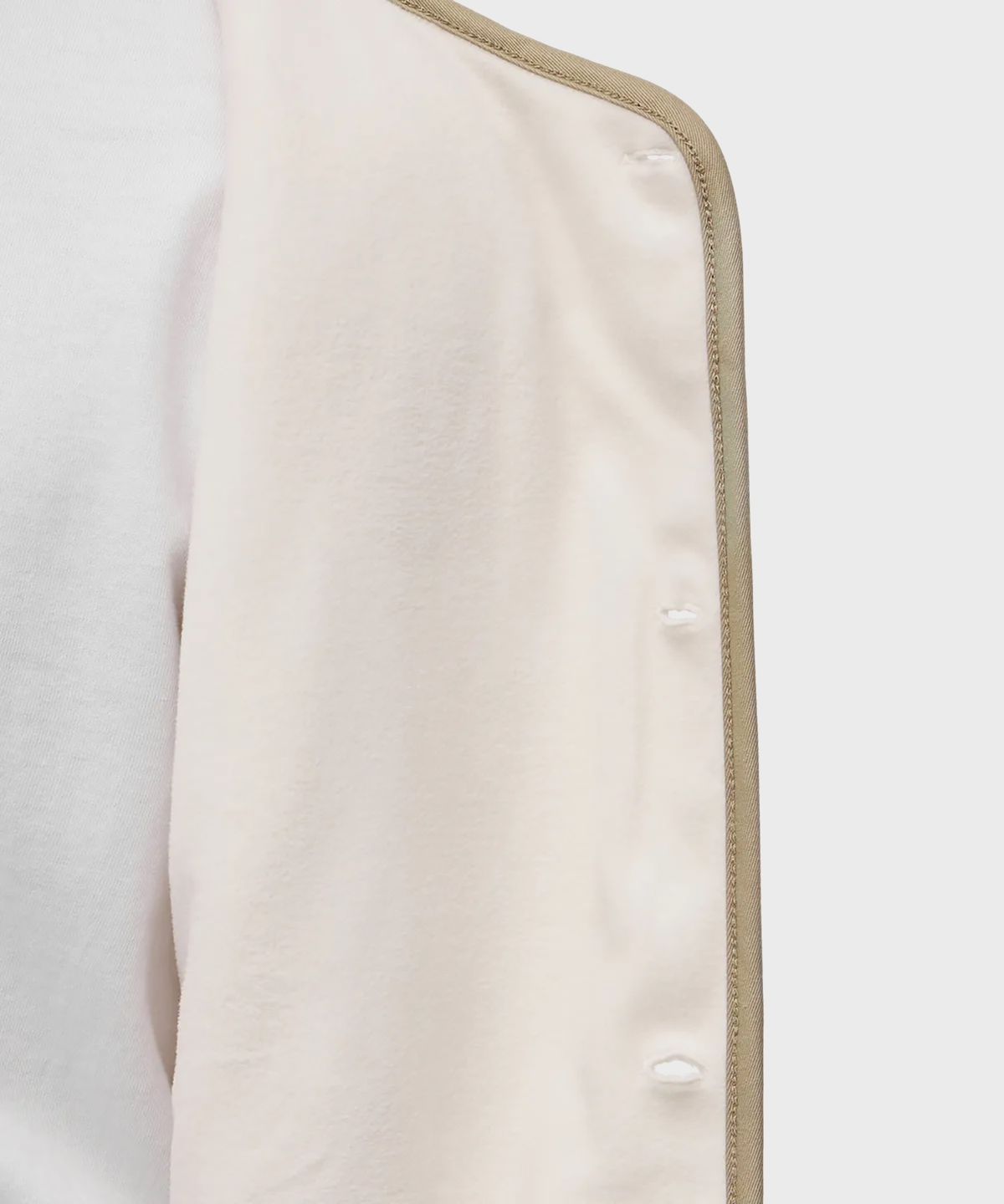디키즈(DICKIES) 릴렉스드 패브릭 블록킹 베스트 Cream