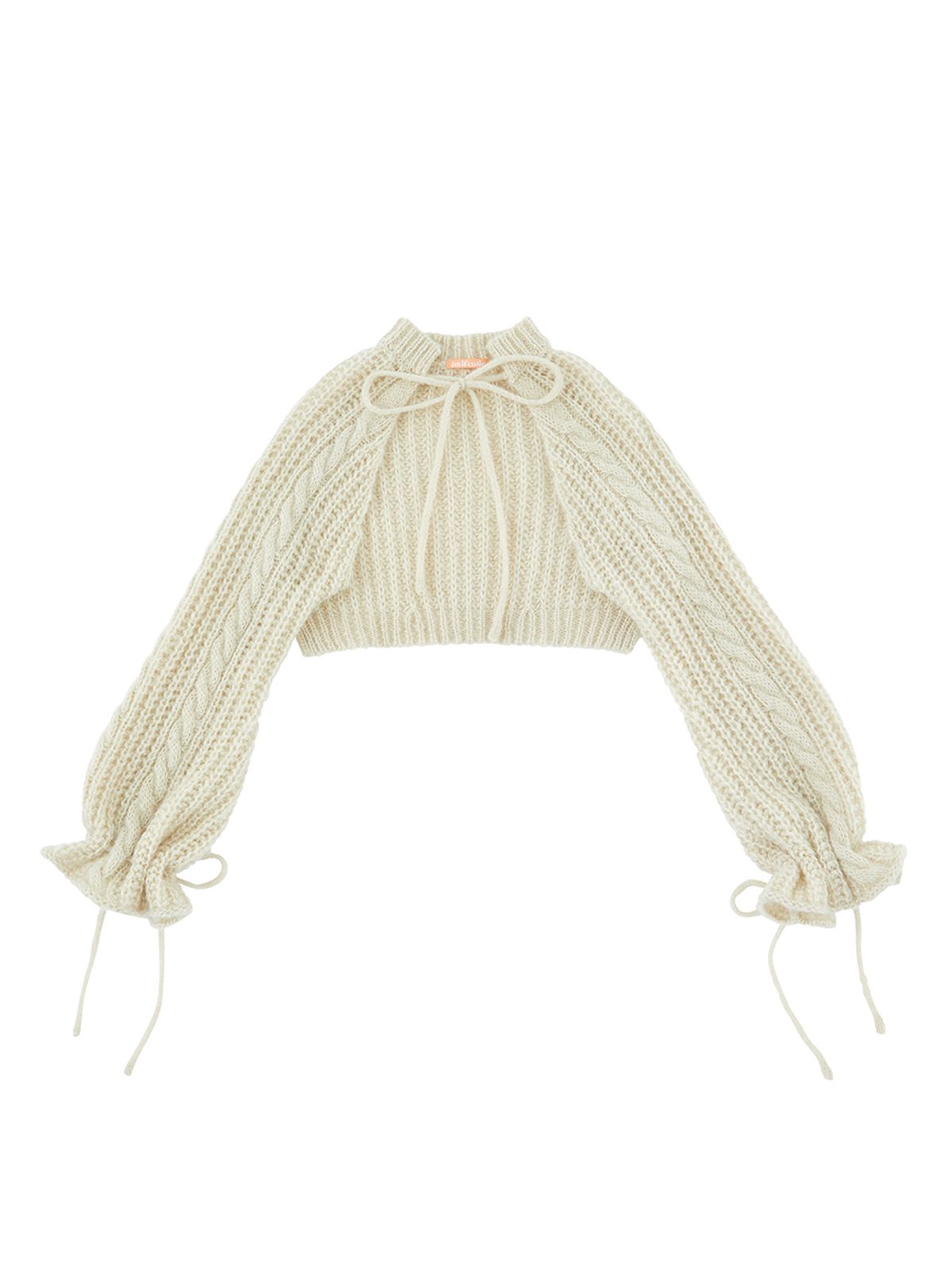 에즈이프 캘리(ASIF CALIE) KNIT BOLERO BEIGE