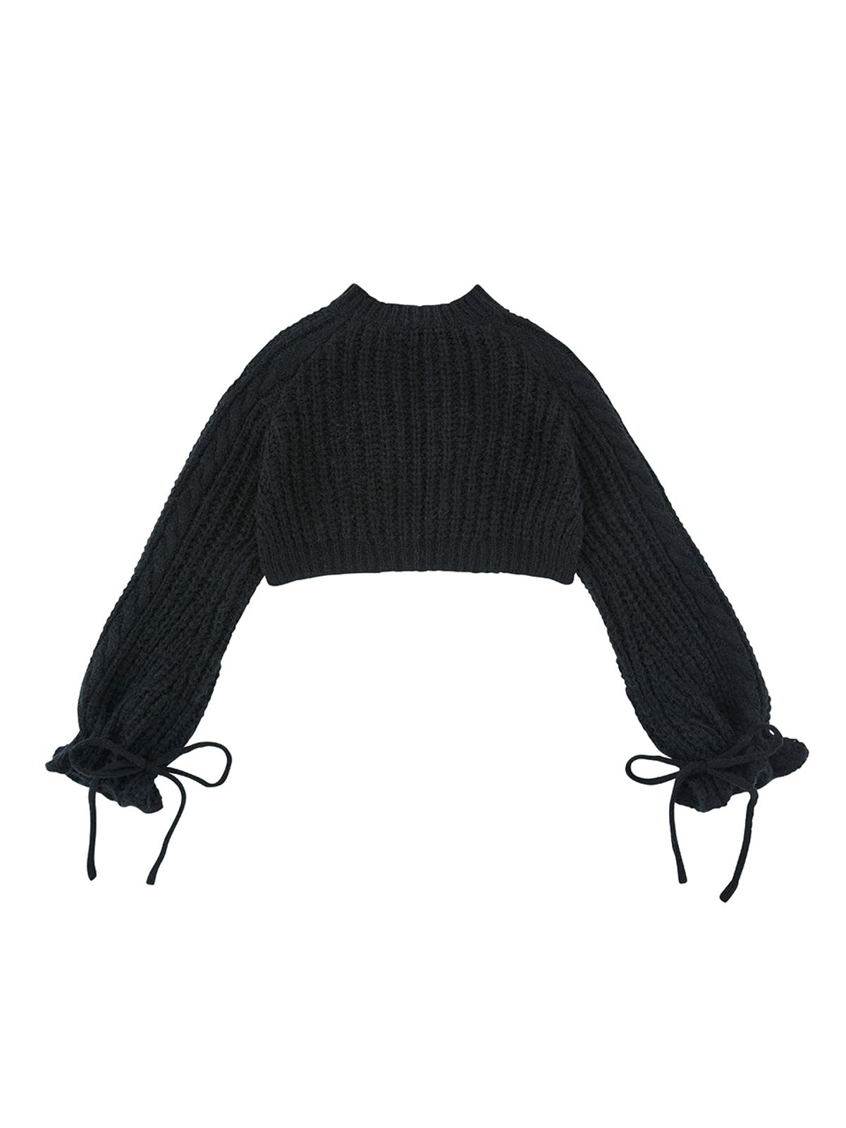 에즈이프 캘리(ASIF CALIE) KNIT BOLERO BLACK
