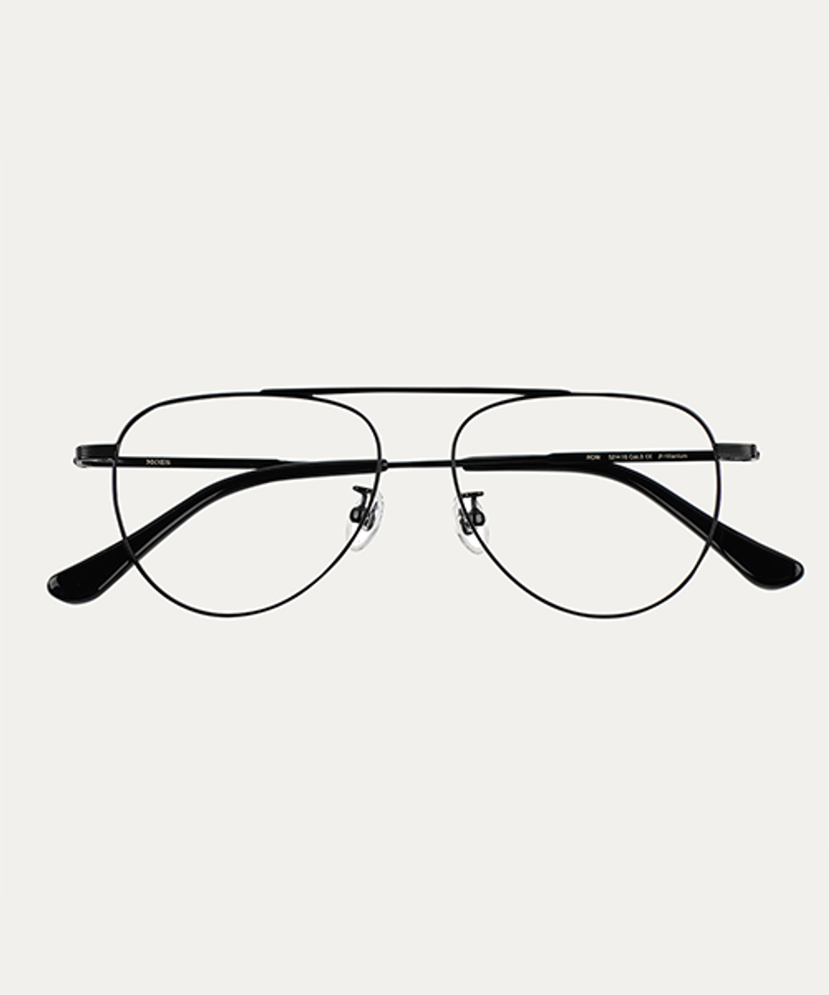 모던아이웨어스튜디오(MODERN EYEWEAR STUDIO) ROW - Black