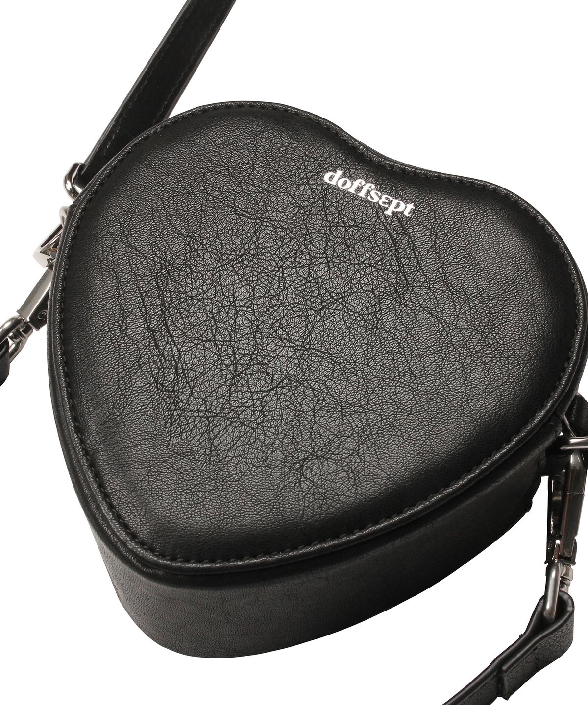 도프셉(DOFFSEPT) Heart Bag in Black