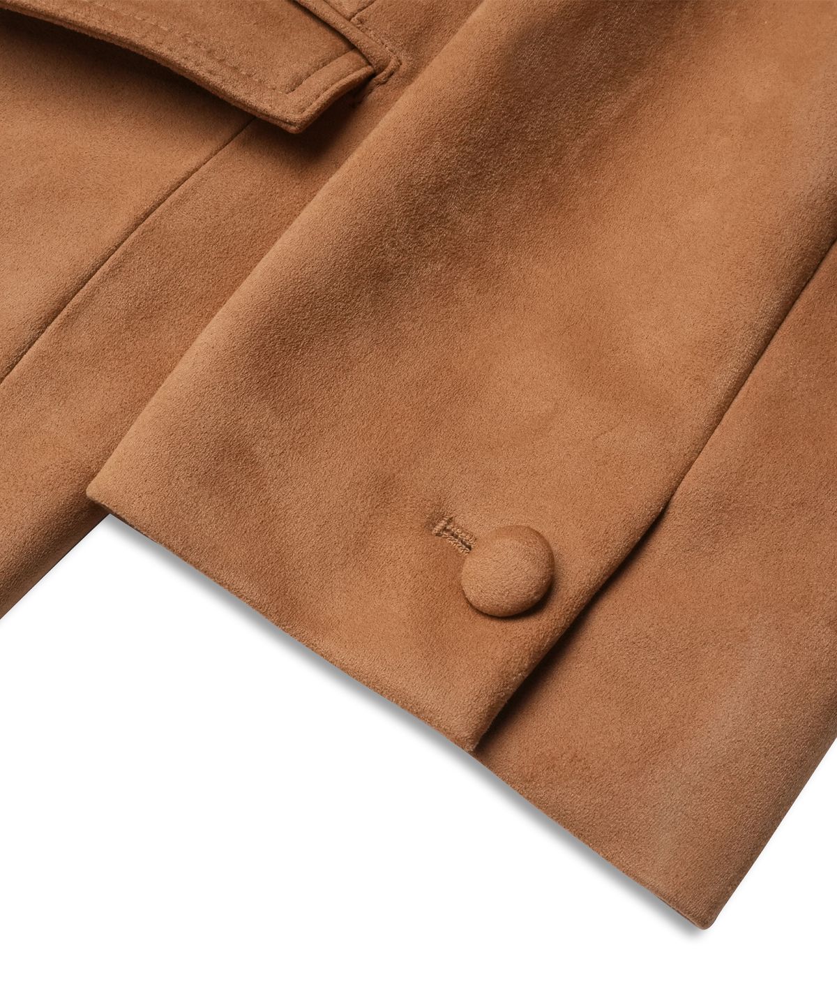 도프셉(DOFFSEPT) Suede Western Blazer in Camel