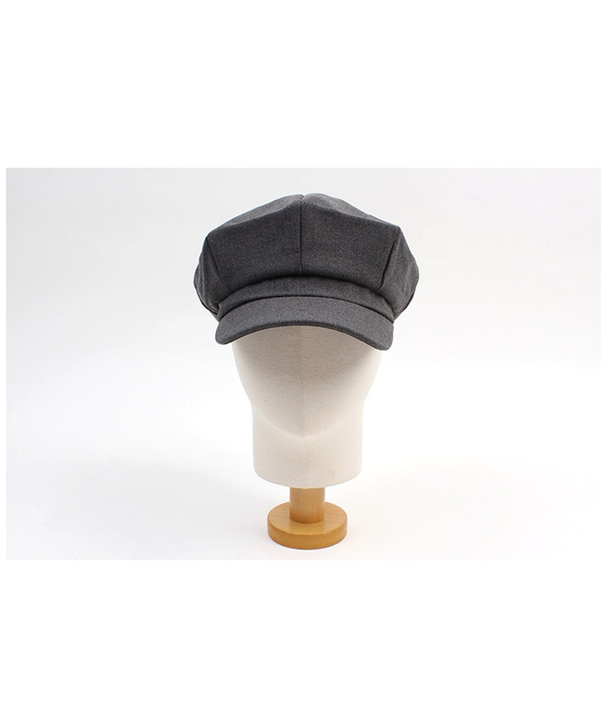 유니버셜 케미스트리(UNIVERSAL CHEMISTRY) Hard Poly Gray Newsboy Cap 뉴스보이캡