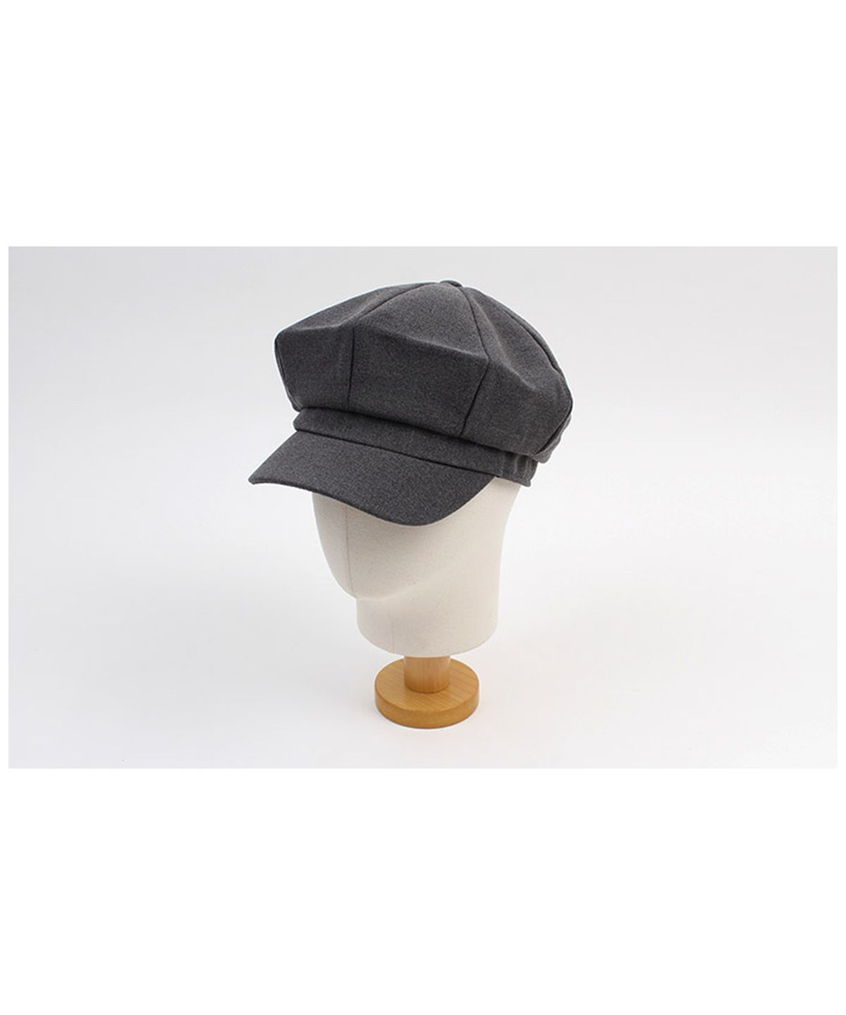유니버셜 케미스트리(UNIVERSAL CHEMISTRY) Hard Poly Gray Newsboy Cap 뉴스보이캡