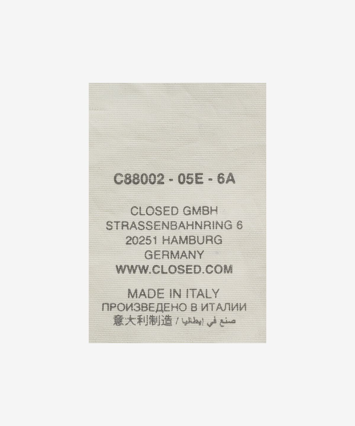 클로즈드(CLOSED) 페달 푸셔 데님 팬츠 - 미드 블루 / C8800205E6AMBL