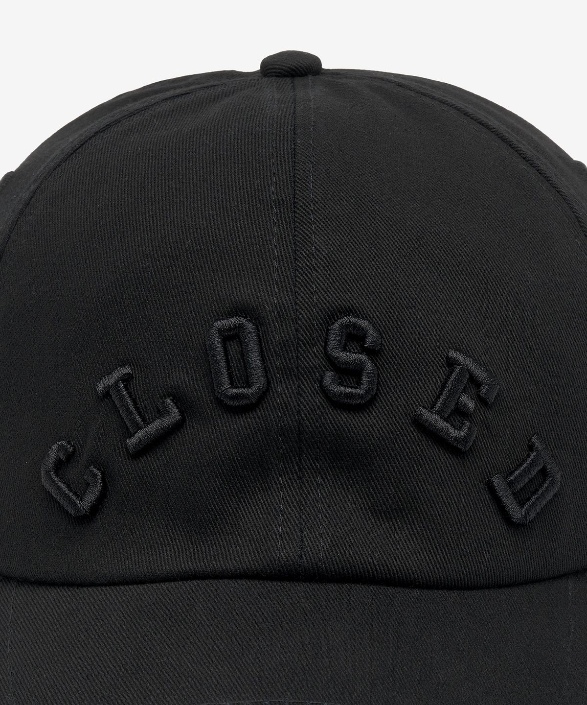 클로즈드(CLOSED) 컬리지 볼캡 - 블랙 / C8063274CEM100