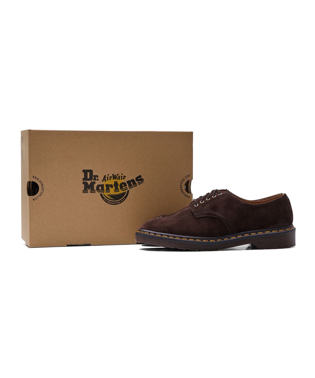 닥터마틴(DR.MARTENS) 2046 리펠로 스웨이드 다크 브라운 / 27696212