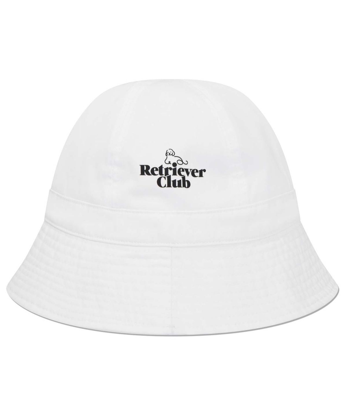 리트리버클럽(RETRIEVER CLUB) RC LOGO BUCKET HAT [WHITE]