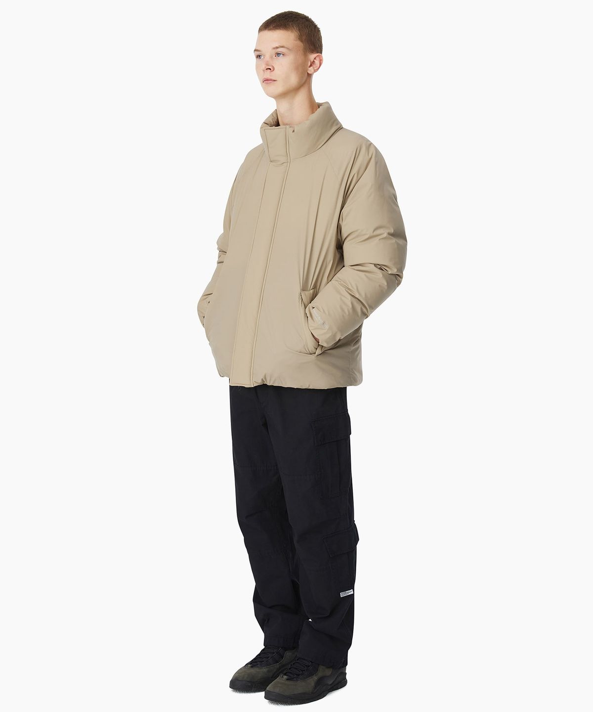 디스이즈네버댓(THISISNEVERTHAT) Down Blouson Beige