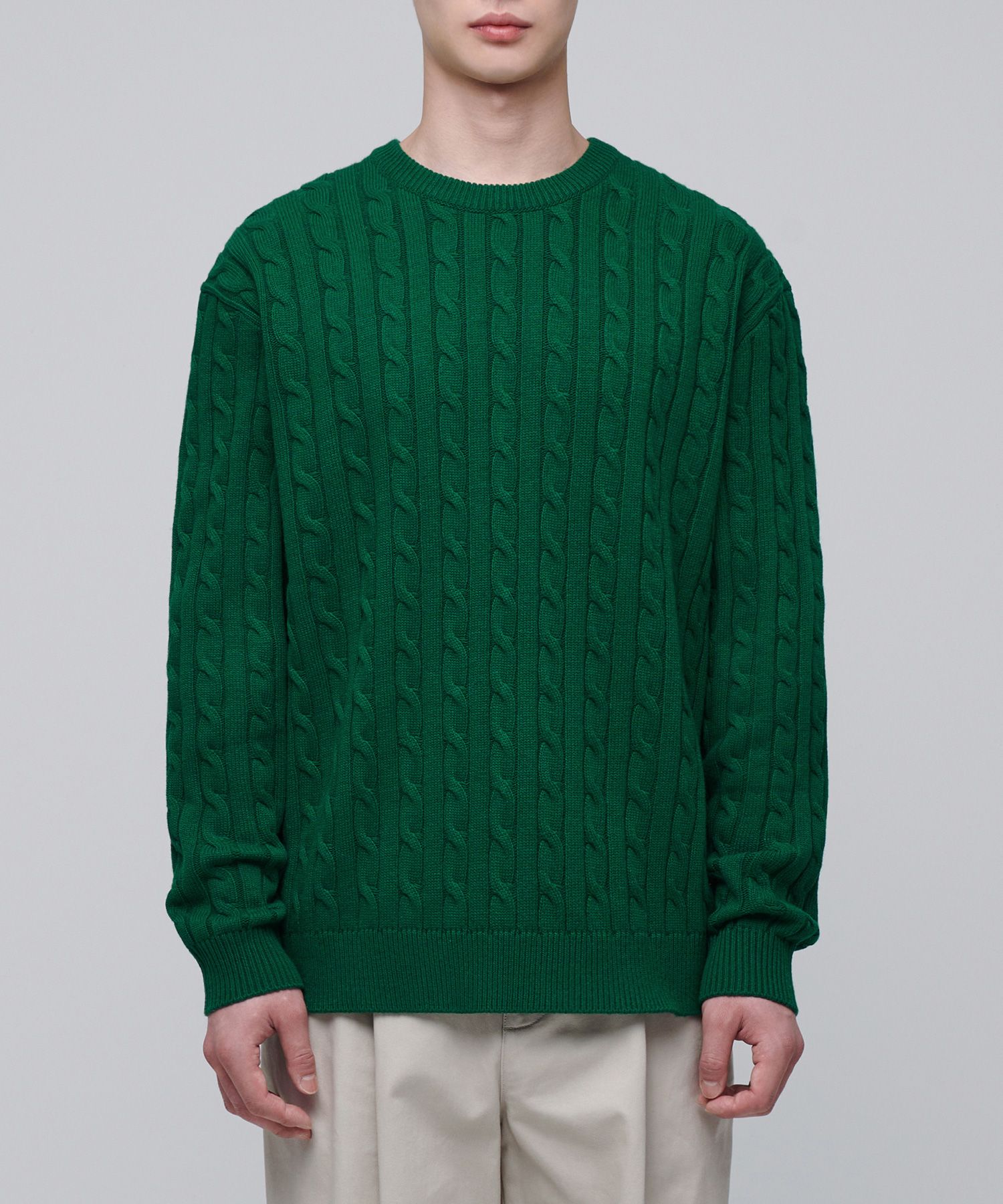 MUSINSA STANDARD MEN'S_ケーブル半袖ニット_6色 MUSINSA STANDARD MEN'S_ケーブル半袖ニット_6色 (MUSINSA