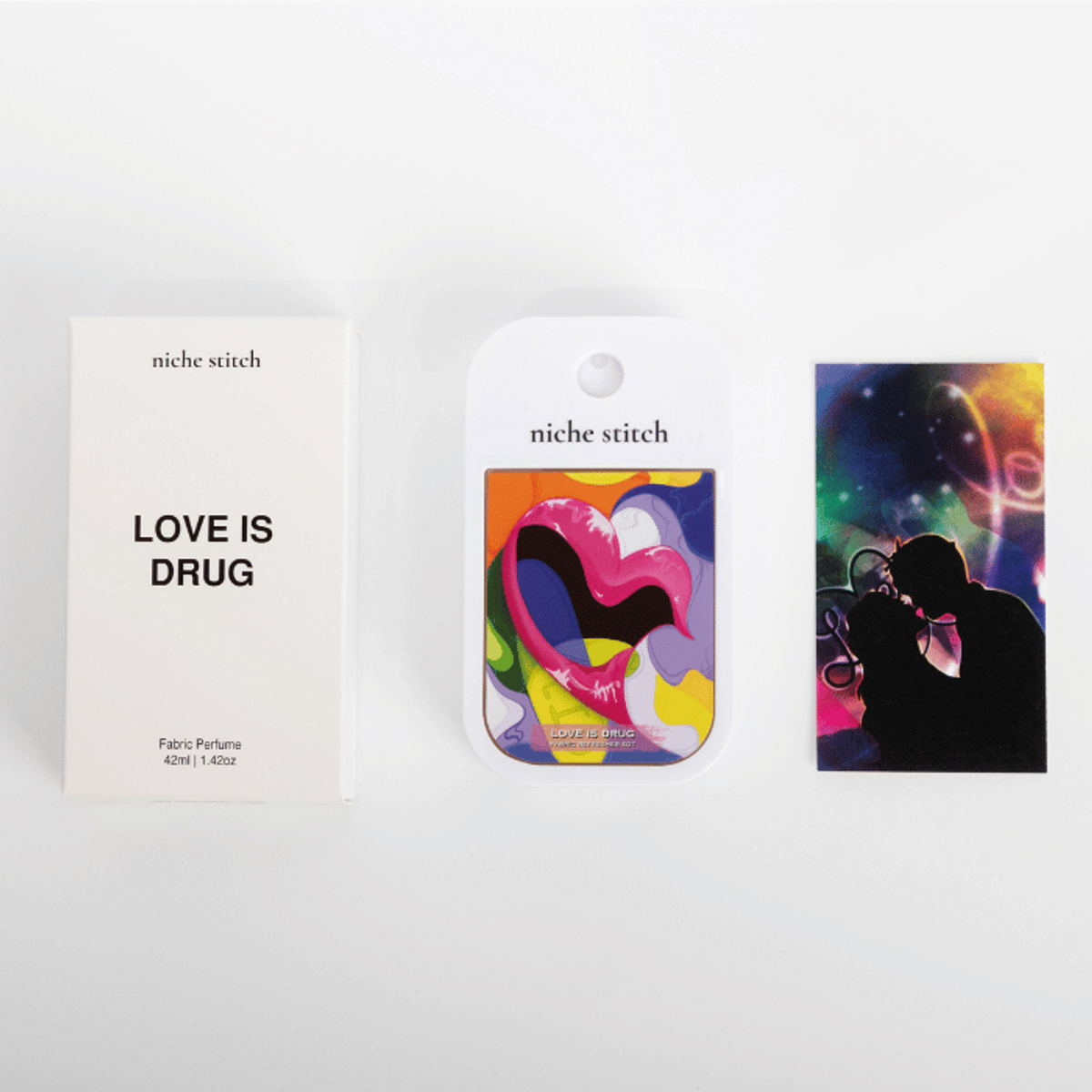 니치스티치(NICHE STITCH) 포켓 드레스퍼퓸 8종 기프트 세트 (파우치 + 기본 선물포장)