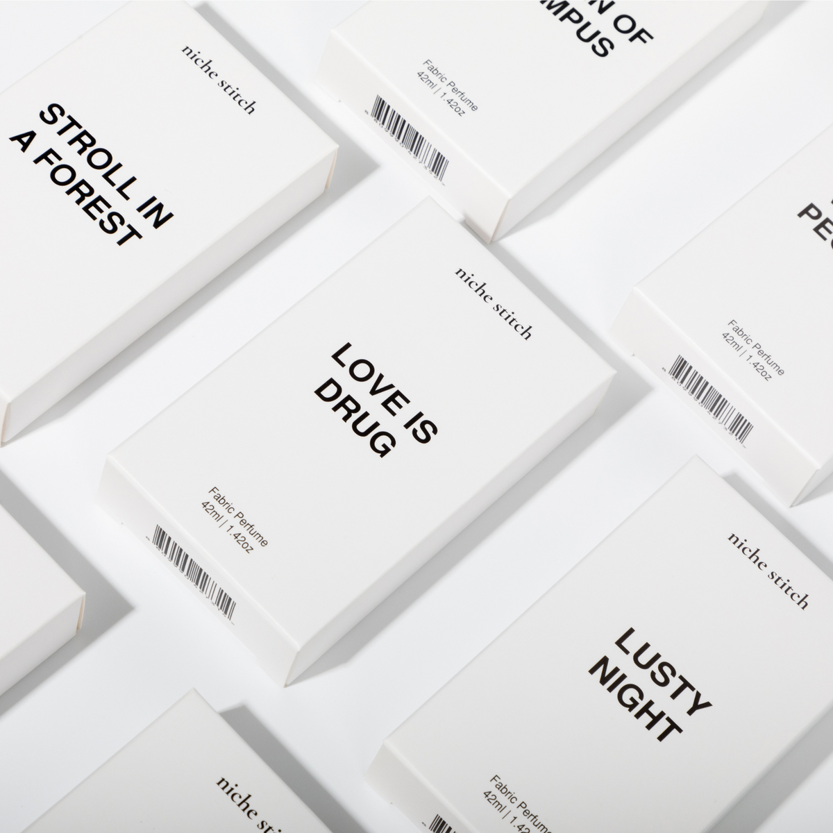 니치스티치(NICHE STITCH) 포켓 드레스퍼퓸 8종 기프트 세트 (파우치 + 기본 선물포장)