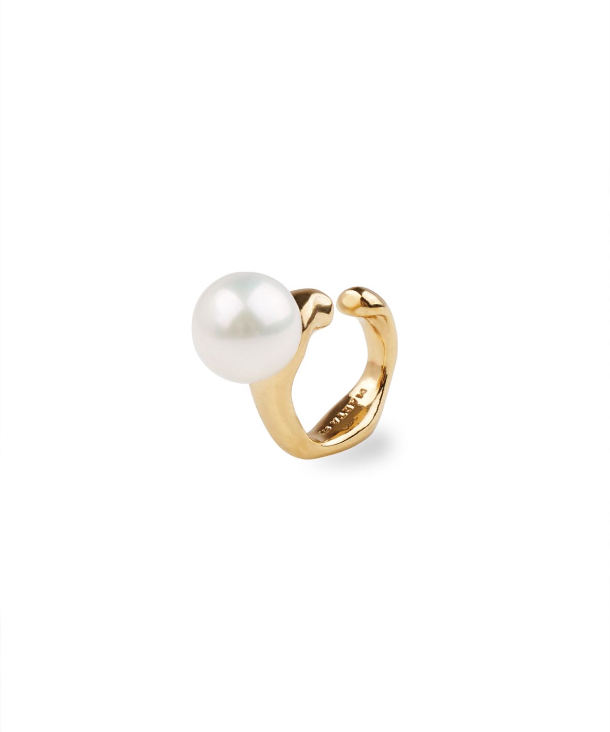 마르타(MARTA) WHITE PEARL EARCUFF