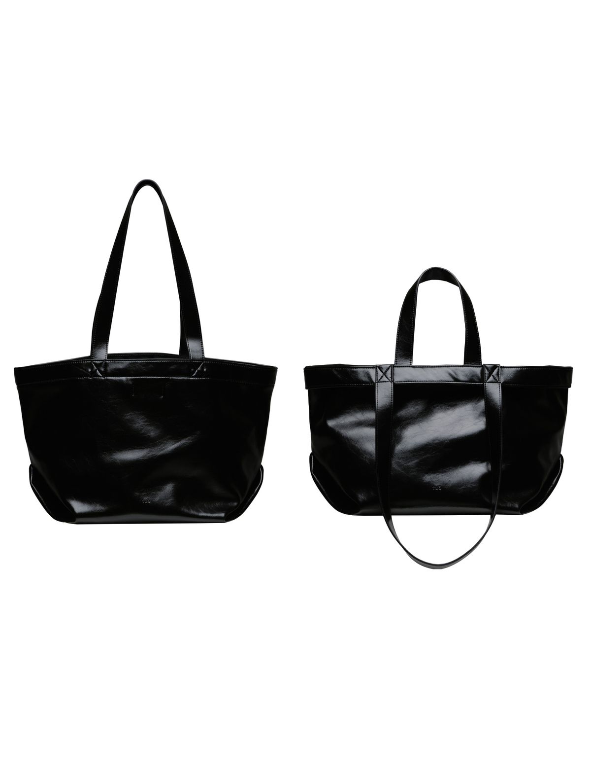 투오(TUO) CARRIE BAG_GLOSSY BLACK