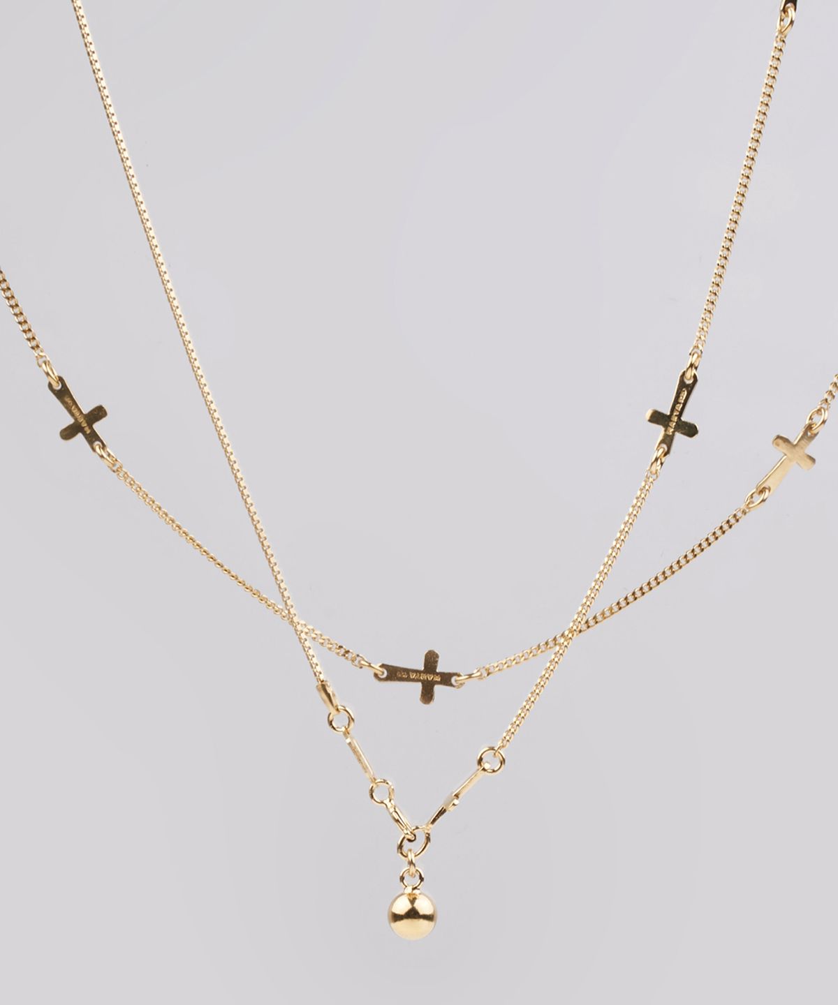 마르타(MARTA) CROSS LONG NECKLACE