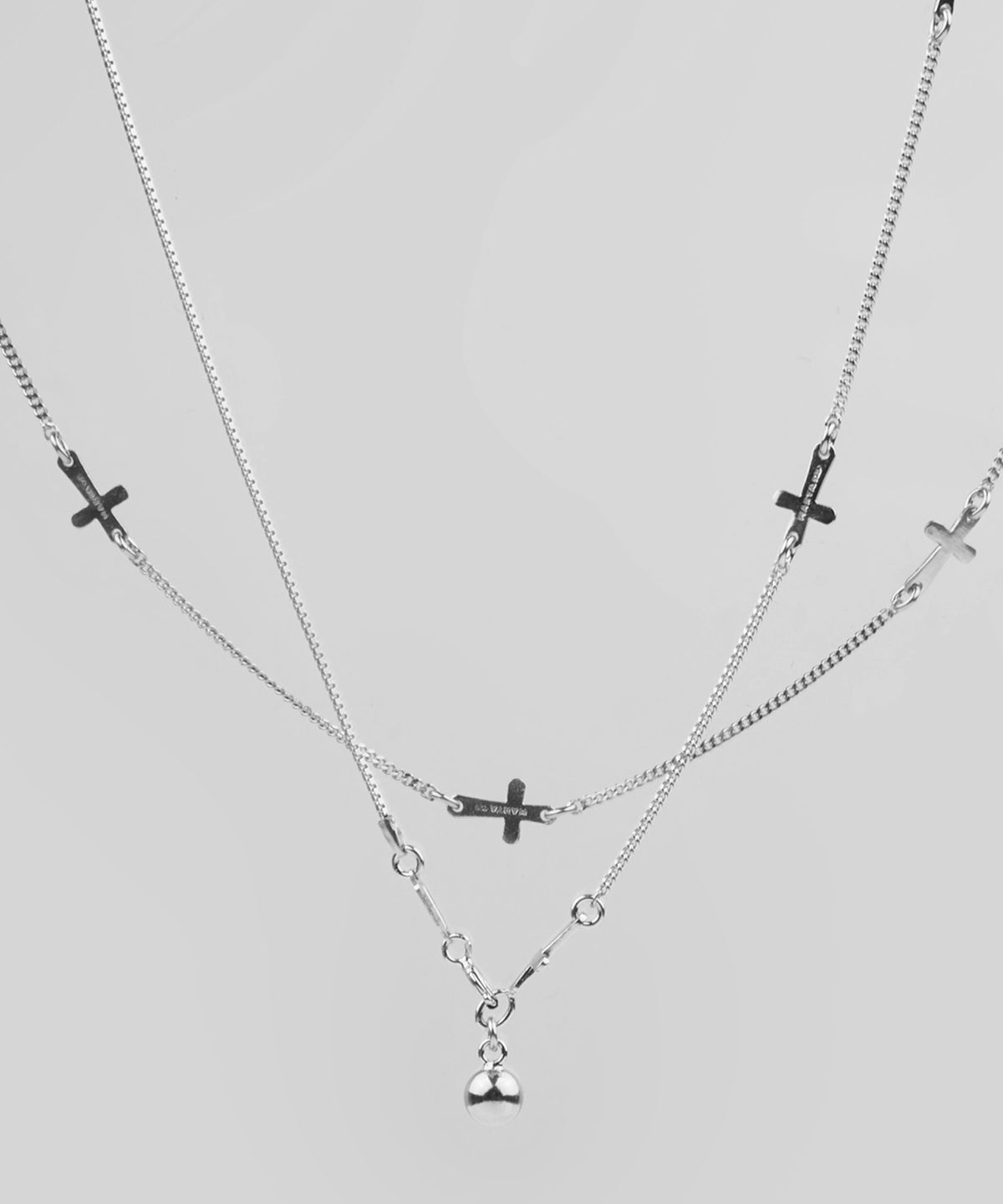 마르타(MARTA) CROSS LONG NECKLACE