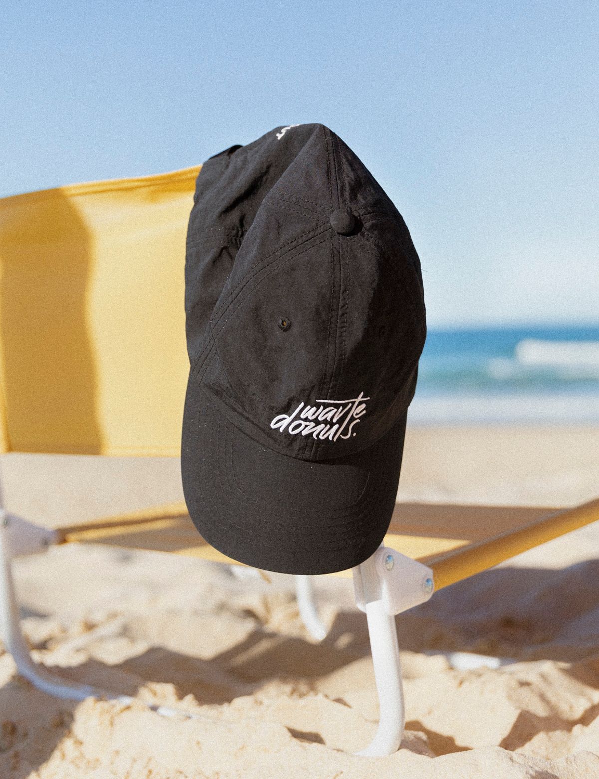 웨이브도넛(WAVEDONUTS) BEACH BALL CAP_BLACK