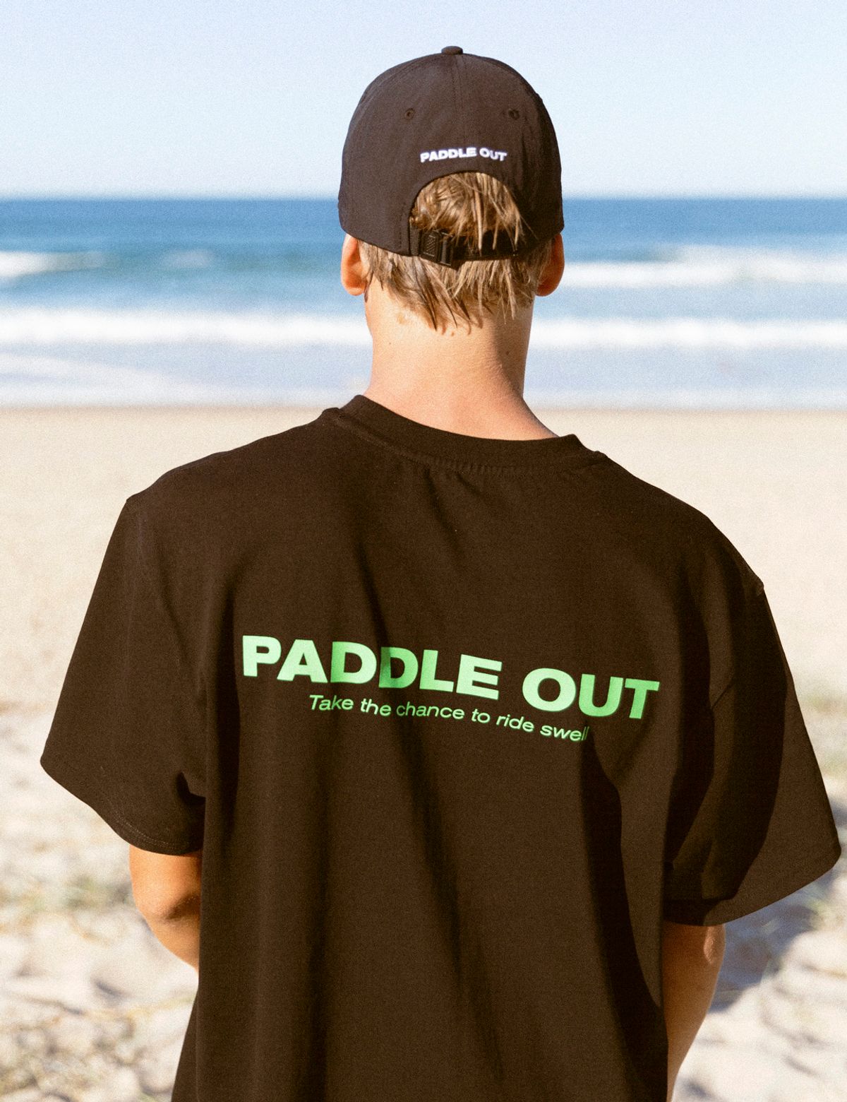 웨이브도넛(WAVEDONUTS) BEACH BALL CAP_BLACK