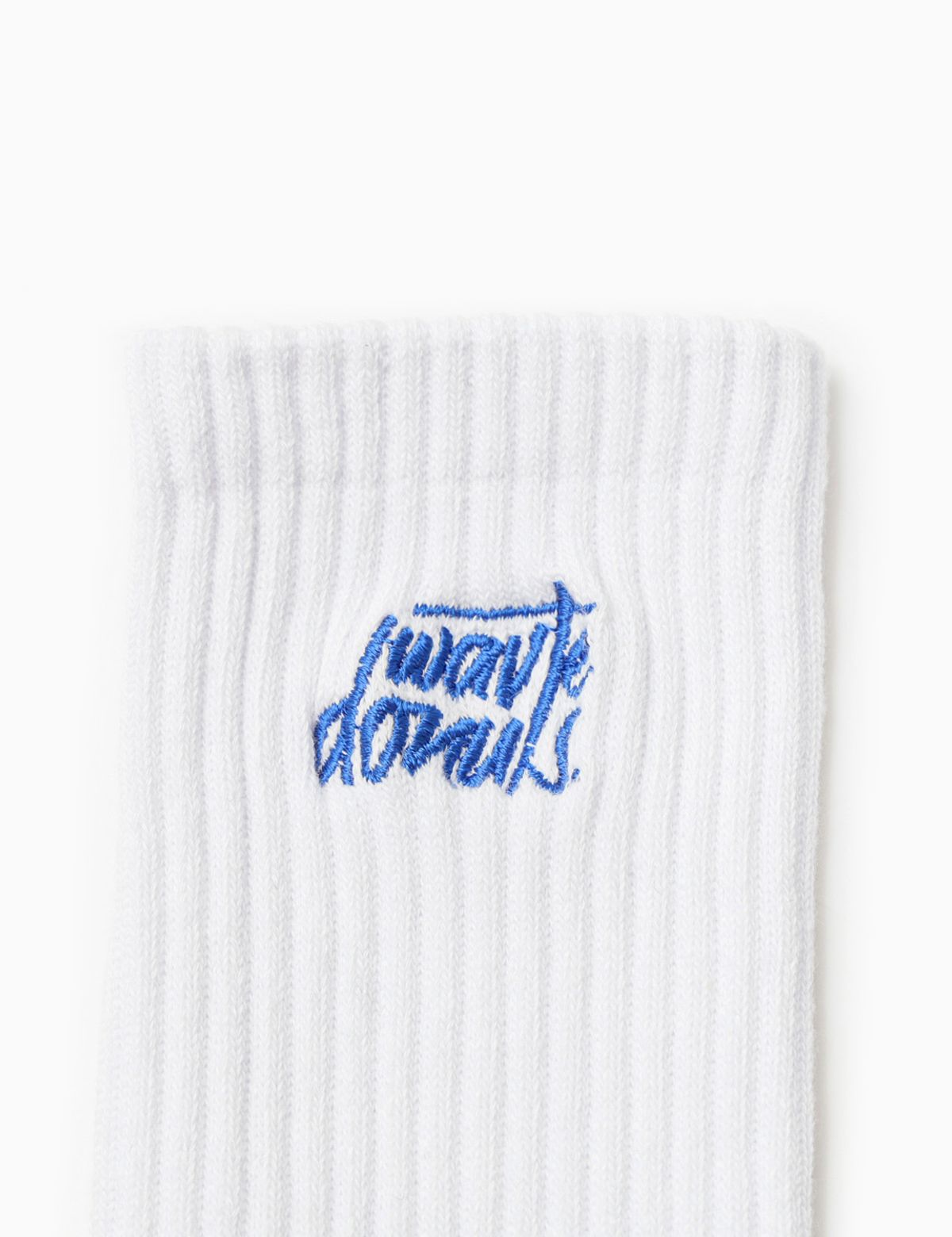 웨이브도넛(WAVEDONUTS) CUSHION SOCKS_WHITE