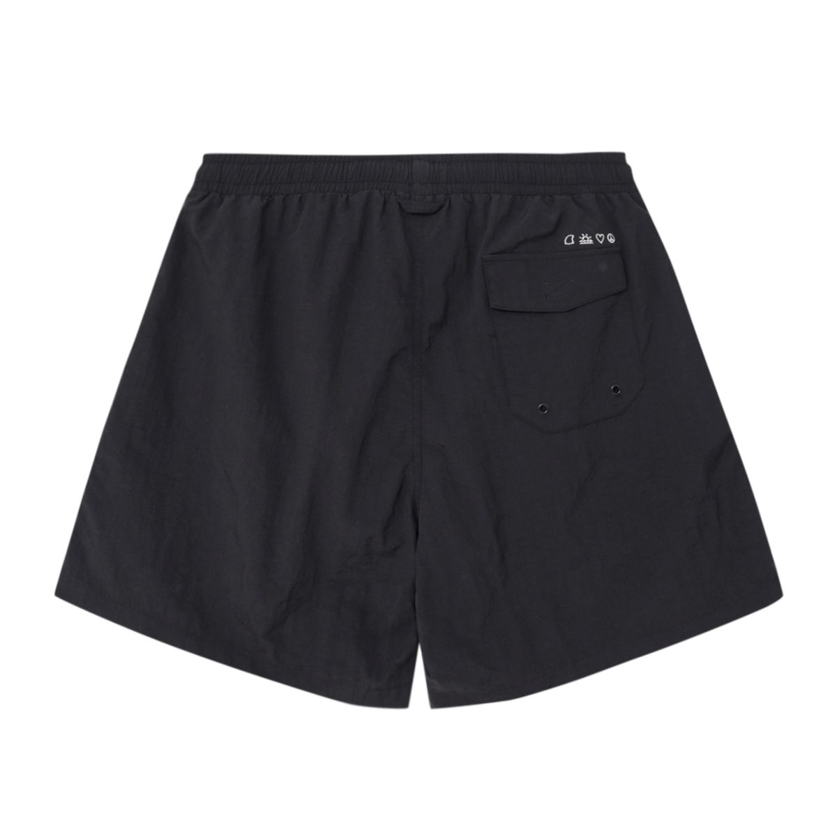 웨이브도넛(WAVEDONUTS) MENS BOARD SHORTS_BLACK